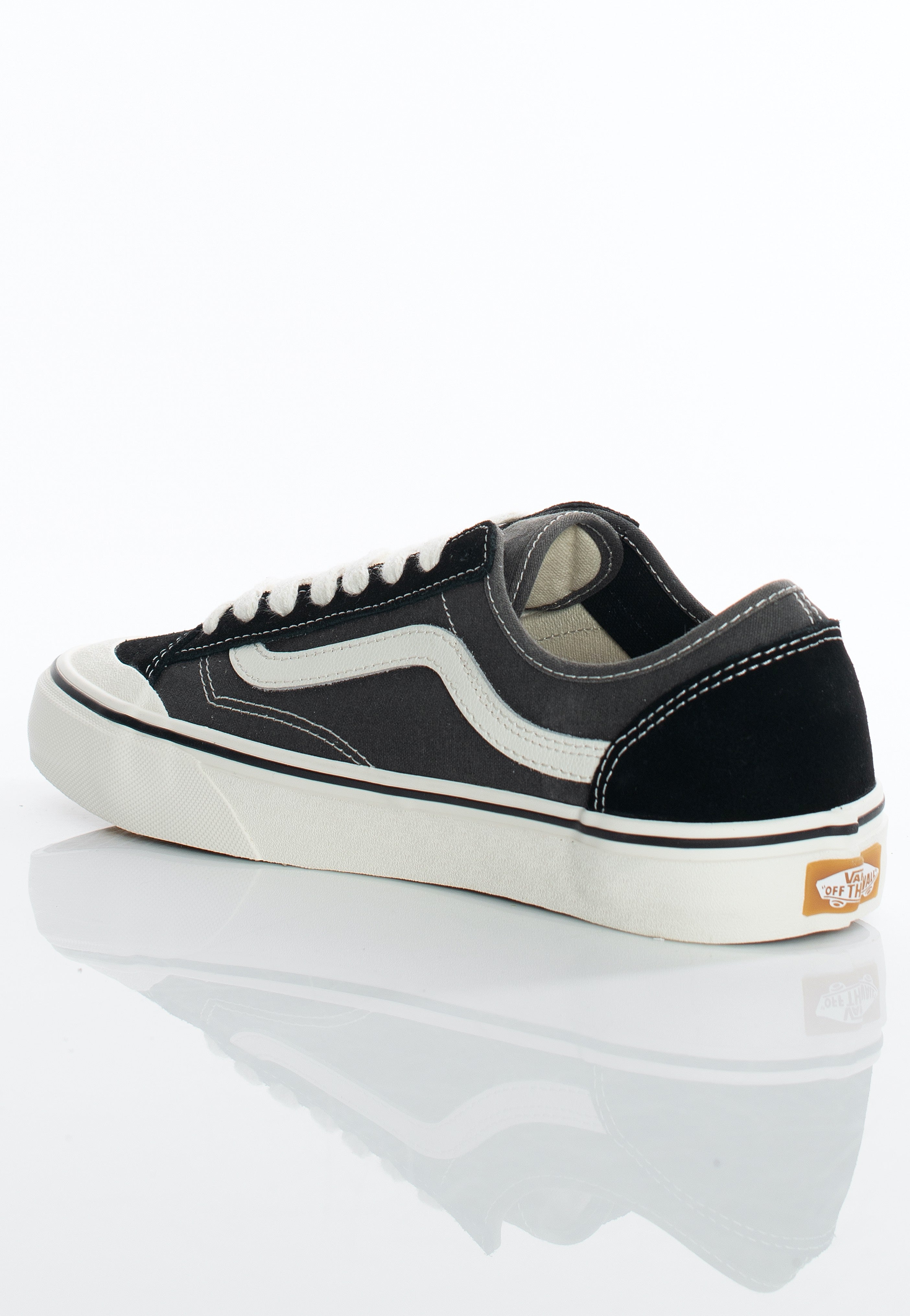 Vans - Style 136 Decon VR3 SF Salt Wash Black/Black/Marshmallow - Shoes | Men-Image