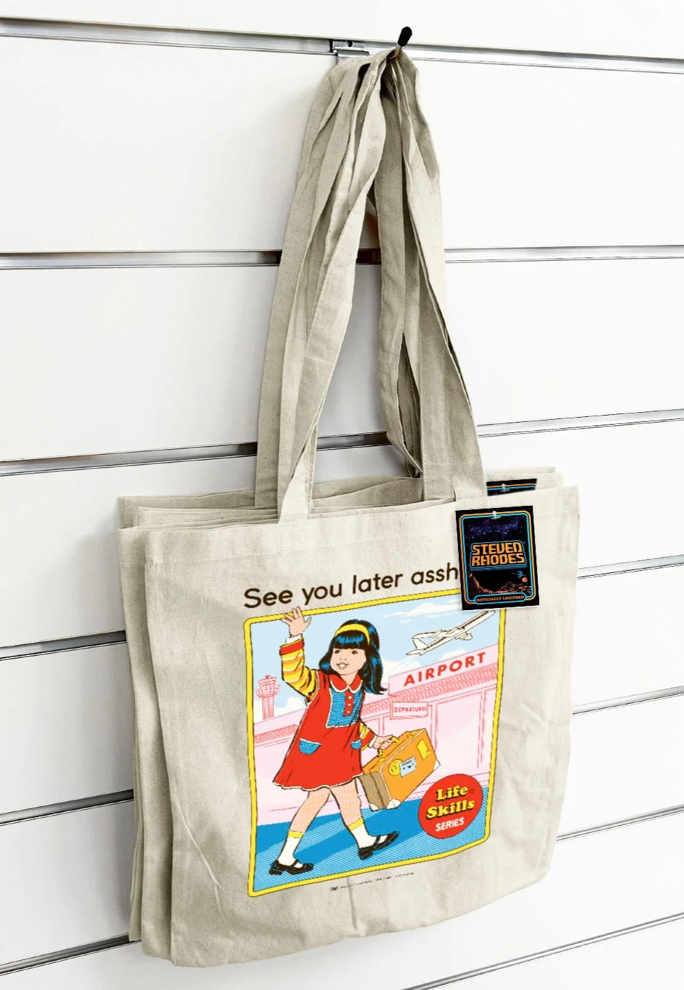 Steven Rhodes - See You Later Natural - Tote Bag | Neutral-Image