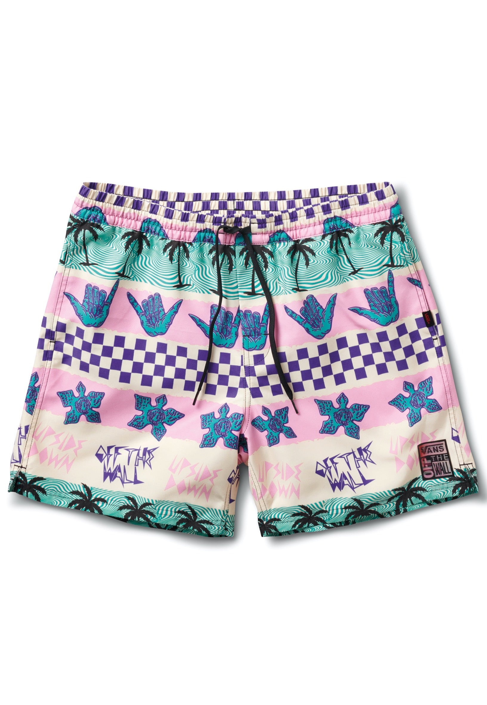 Vans x Stranger Things - California Stripe Volley Pink - Shorts | Men-Image