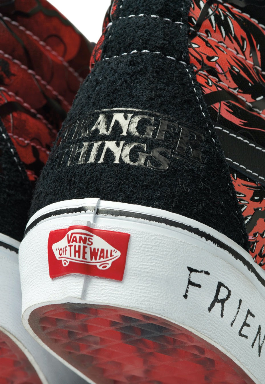 Vans x Stranger Things - Sk8 Hi Reissue Black/Red - Shoes | Men-Image