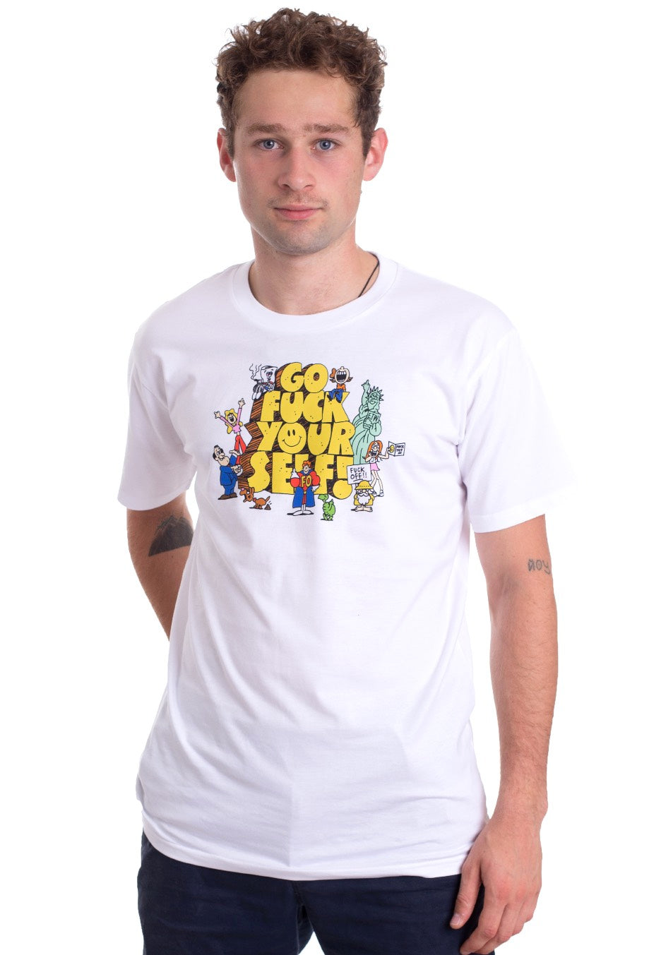 Fairly Ordinary - GFYS White - T-Shirt | Men-Image