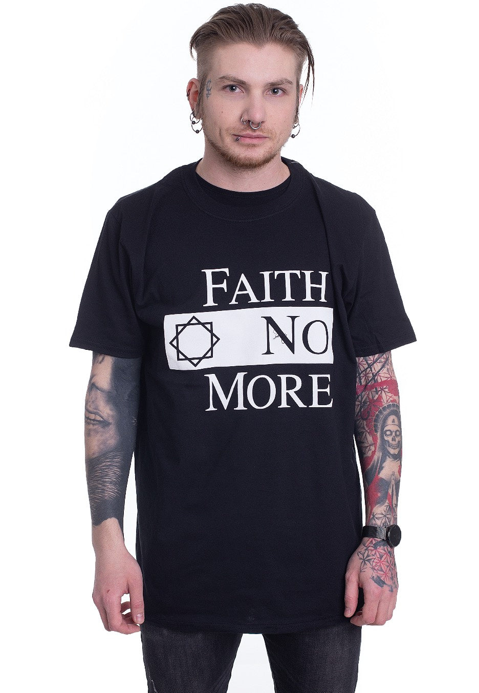 Faith No More - Classic Logo V2 - T-Shirt | Men-Image