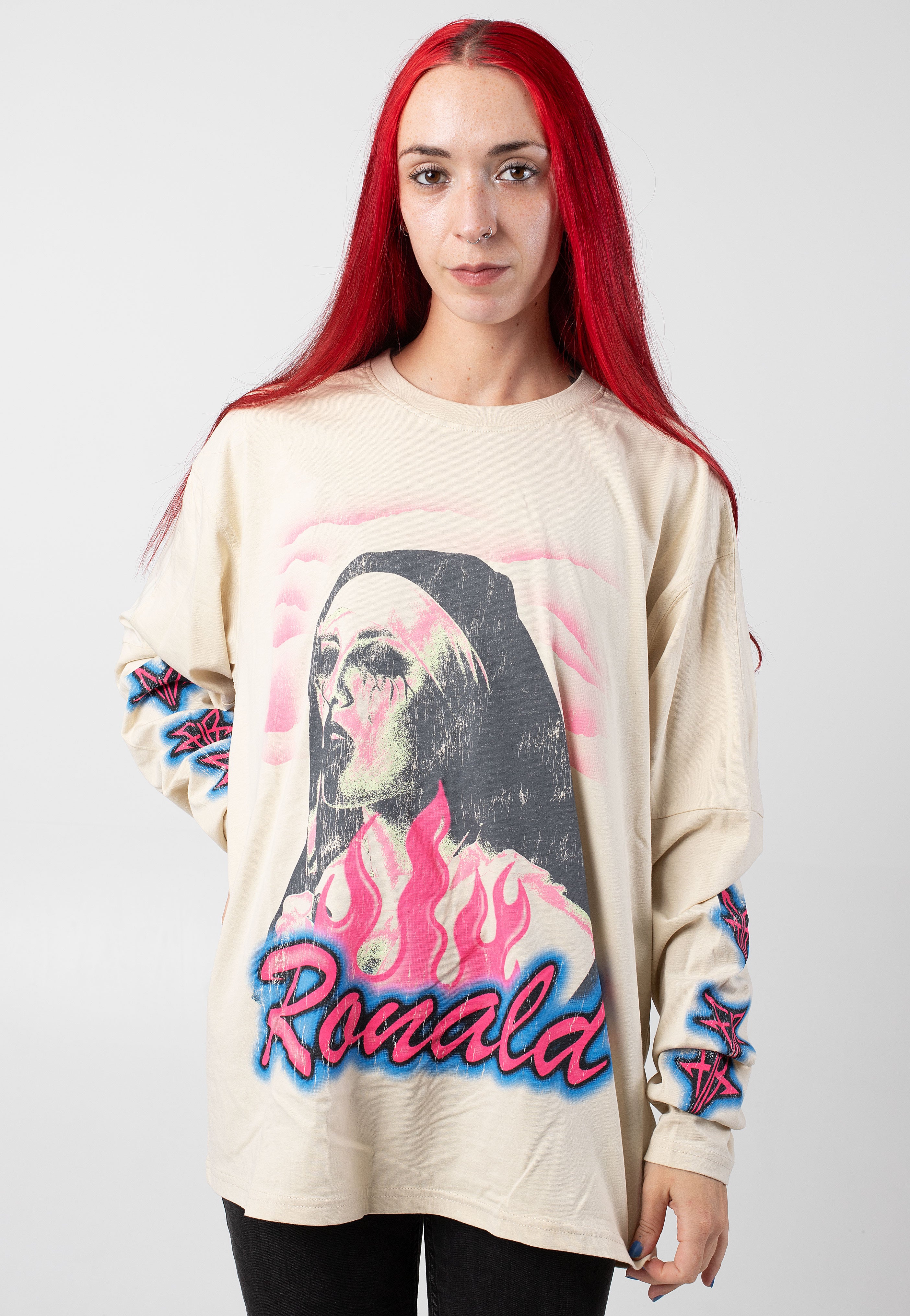 Falling In Reverse - Ronald Nun Sand - Longsleeve | Women-Image