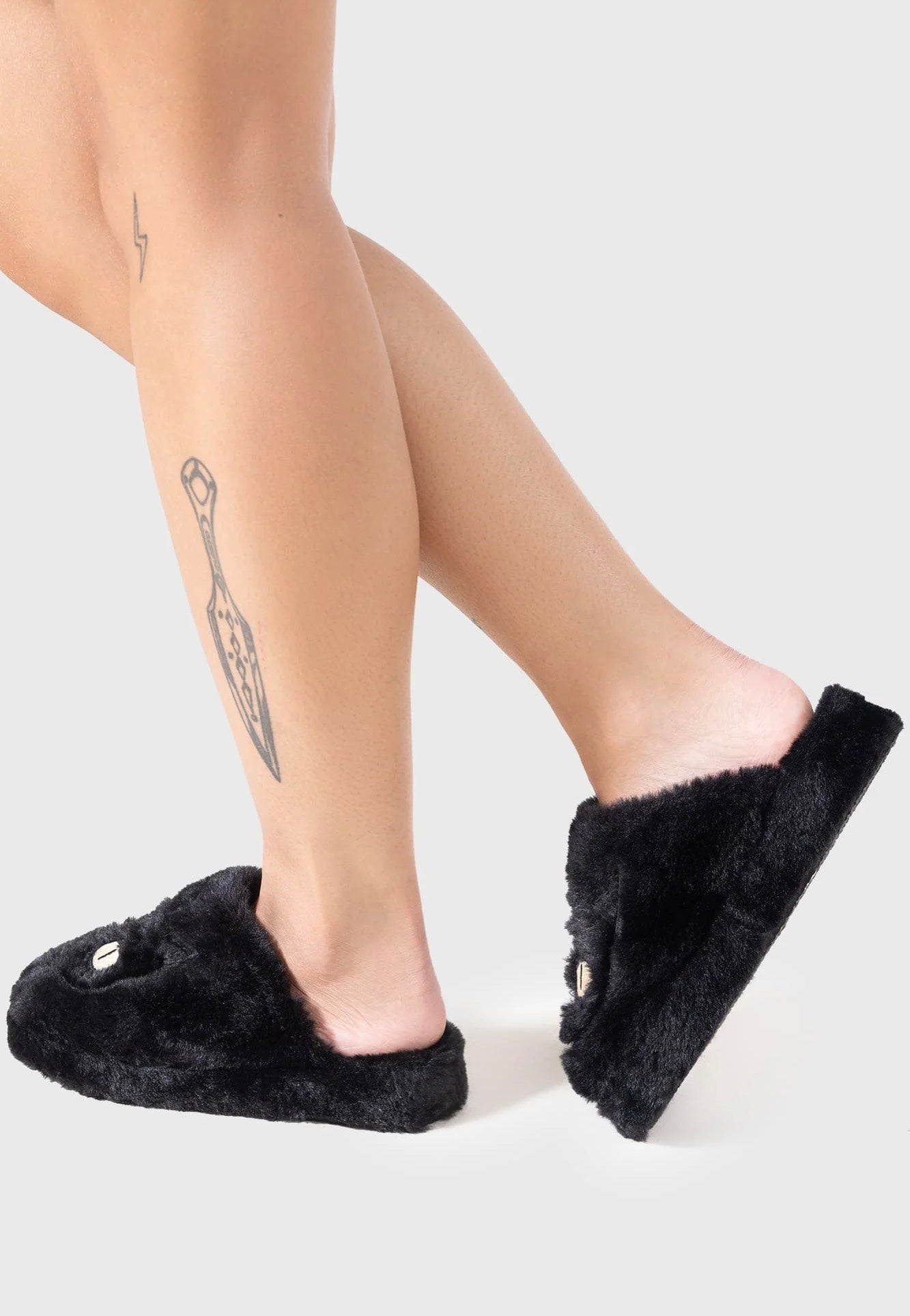 Killstar - Familiar Woods Black - Girl Slippers | Women-Image