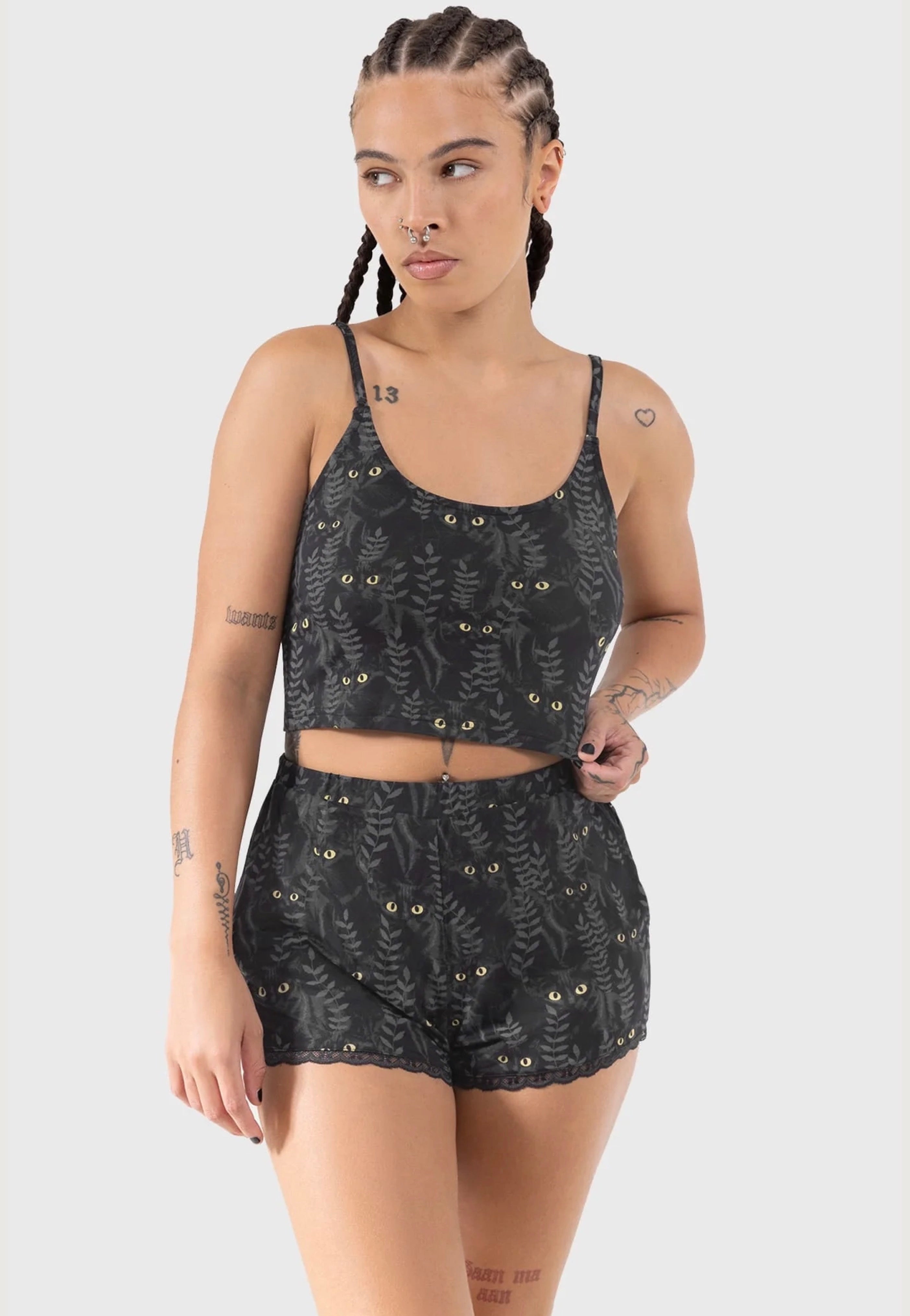 Killstar - Familiar Woods Cami Black - Top | Women-Image