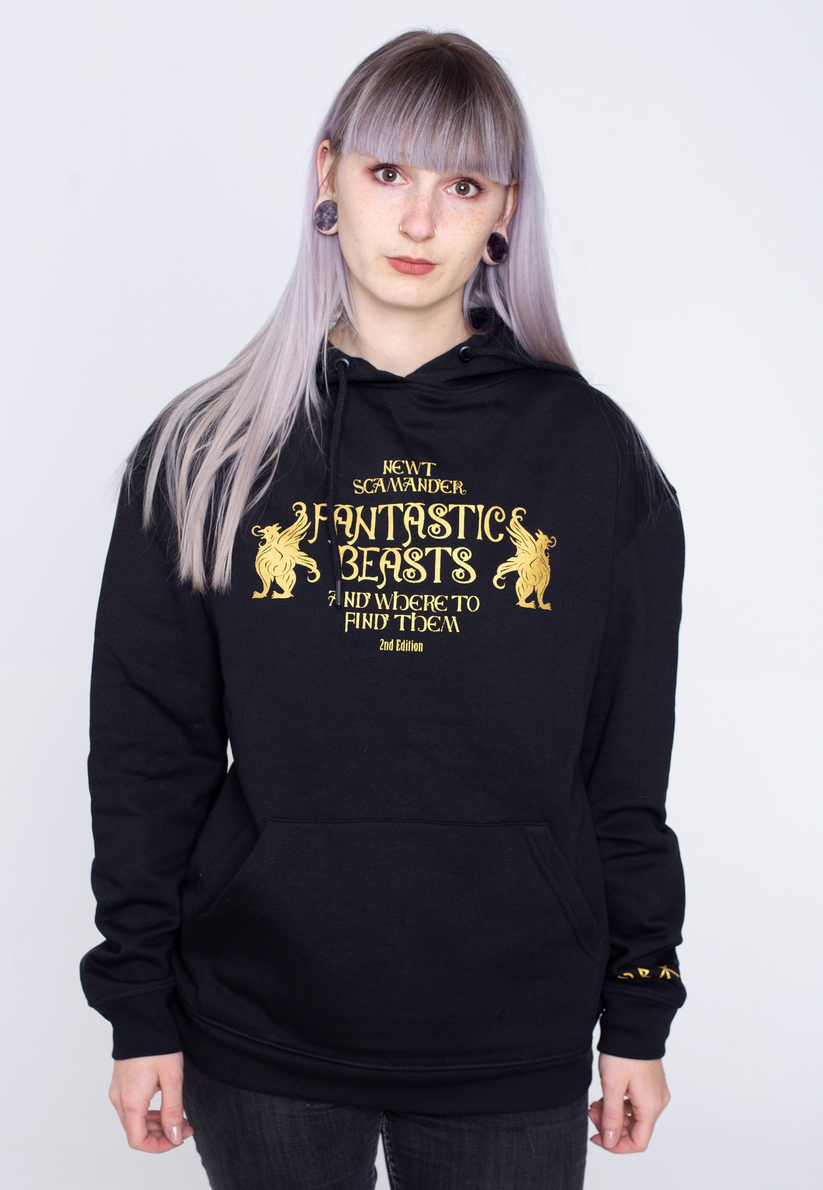 Fantastic Beasts - Golden Letters - Hoodie | Women-Image