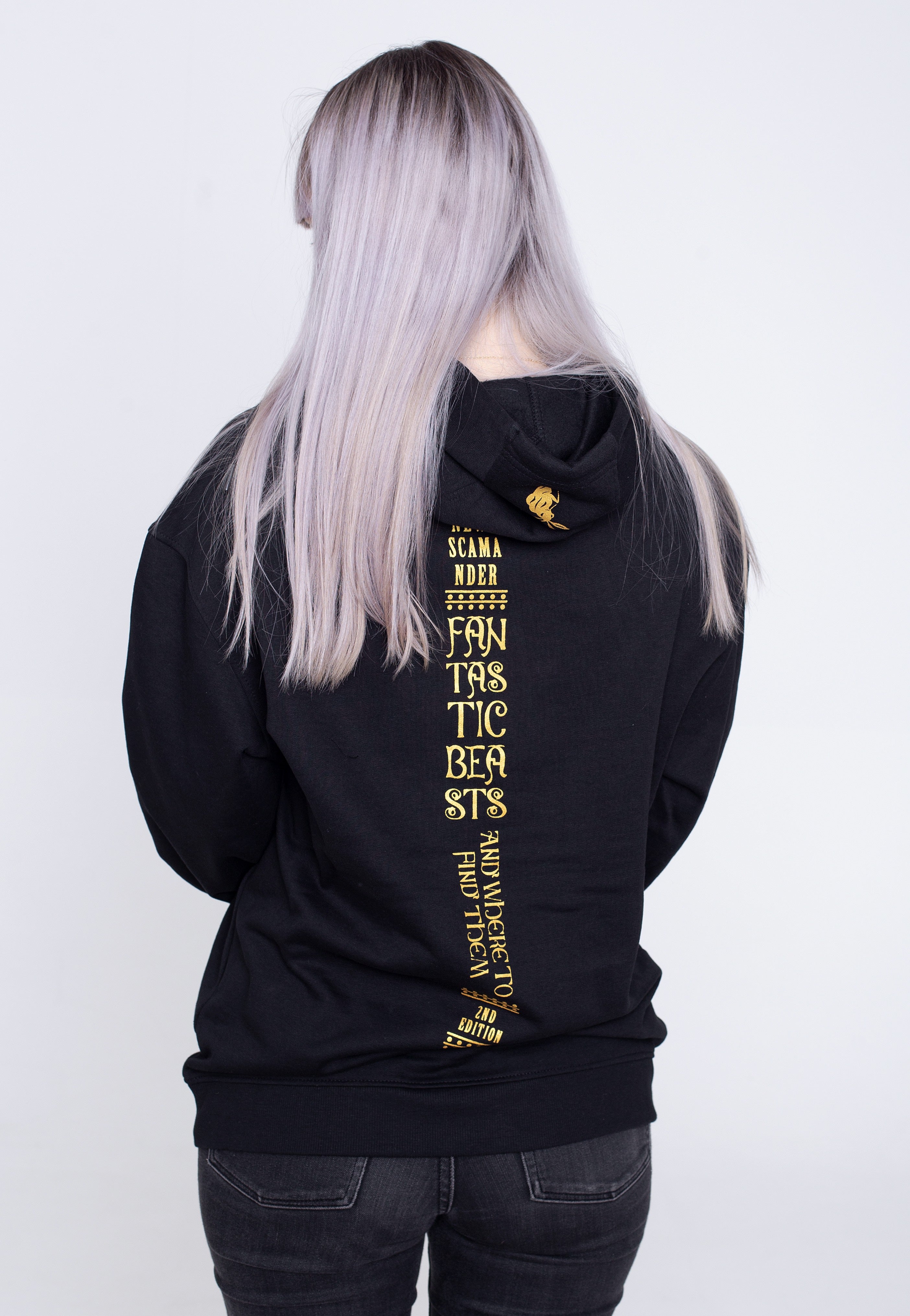 Fantastic Beasts - Golden Letters - Hoodie | Women-Image