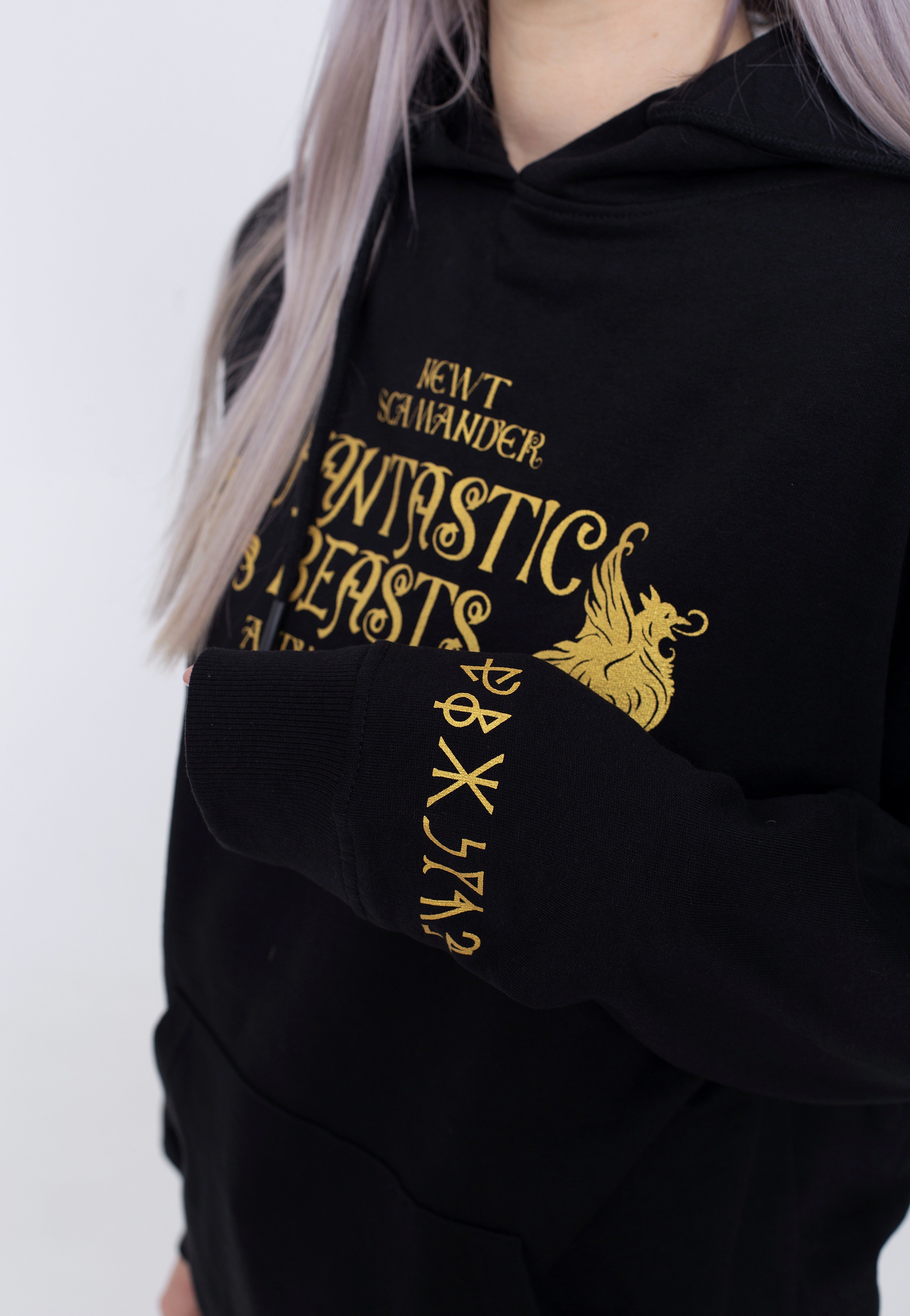 Fantastic Beasts - Golden Letters - Hoodie | Women-Image