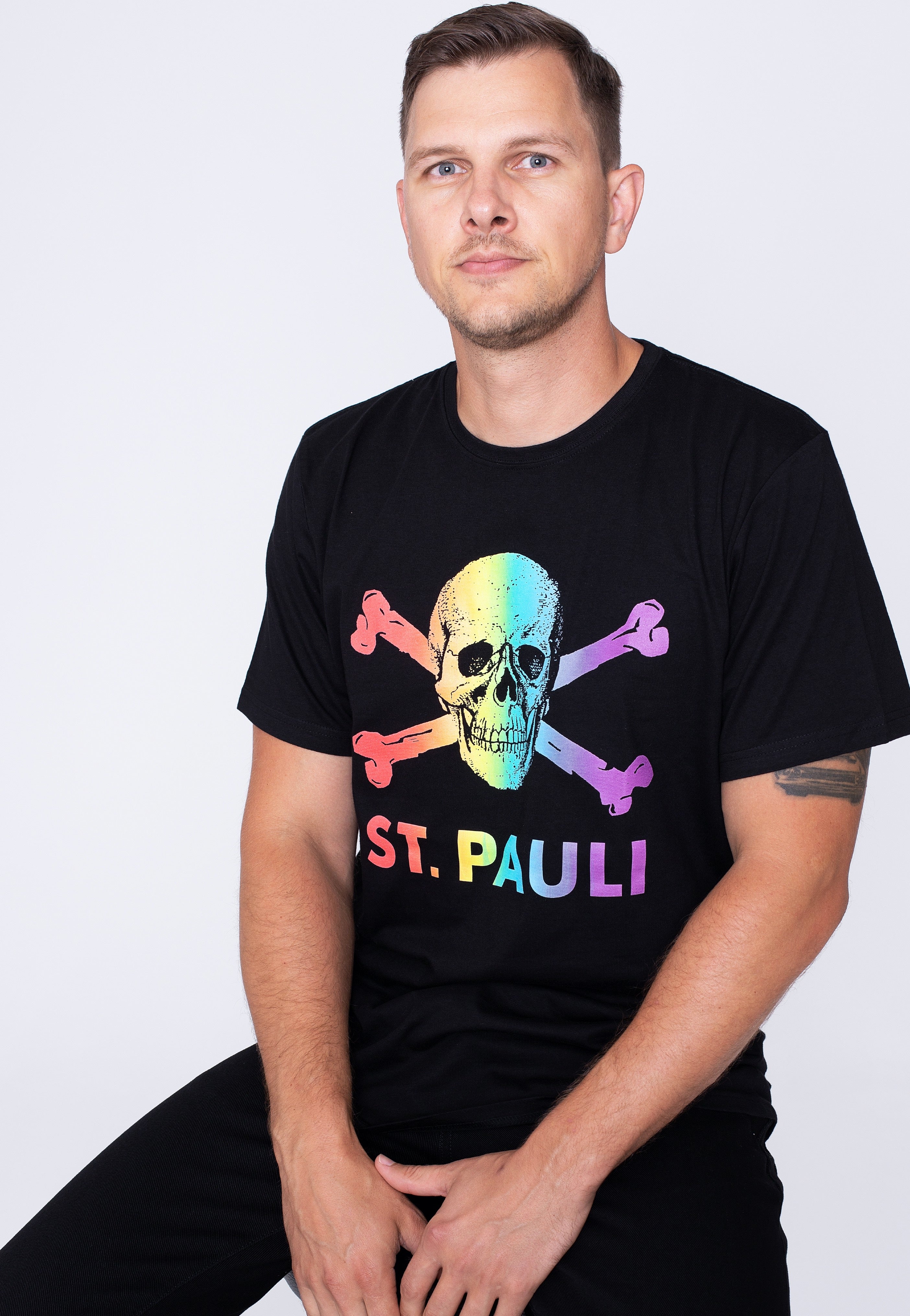 FC St. Pauli - Regenbogen - T-Shirt | Men-Image