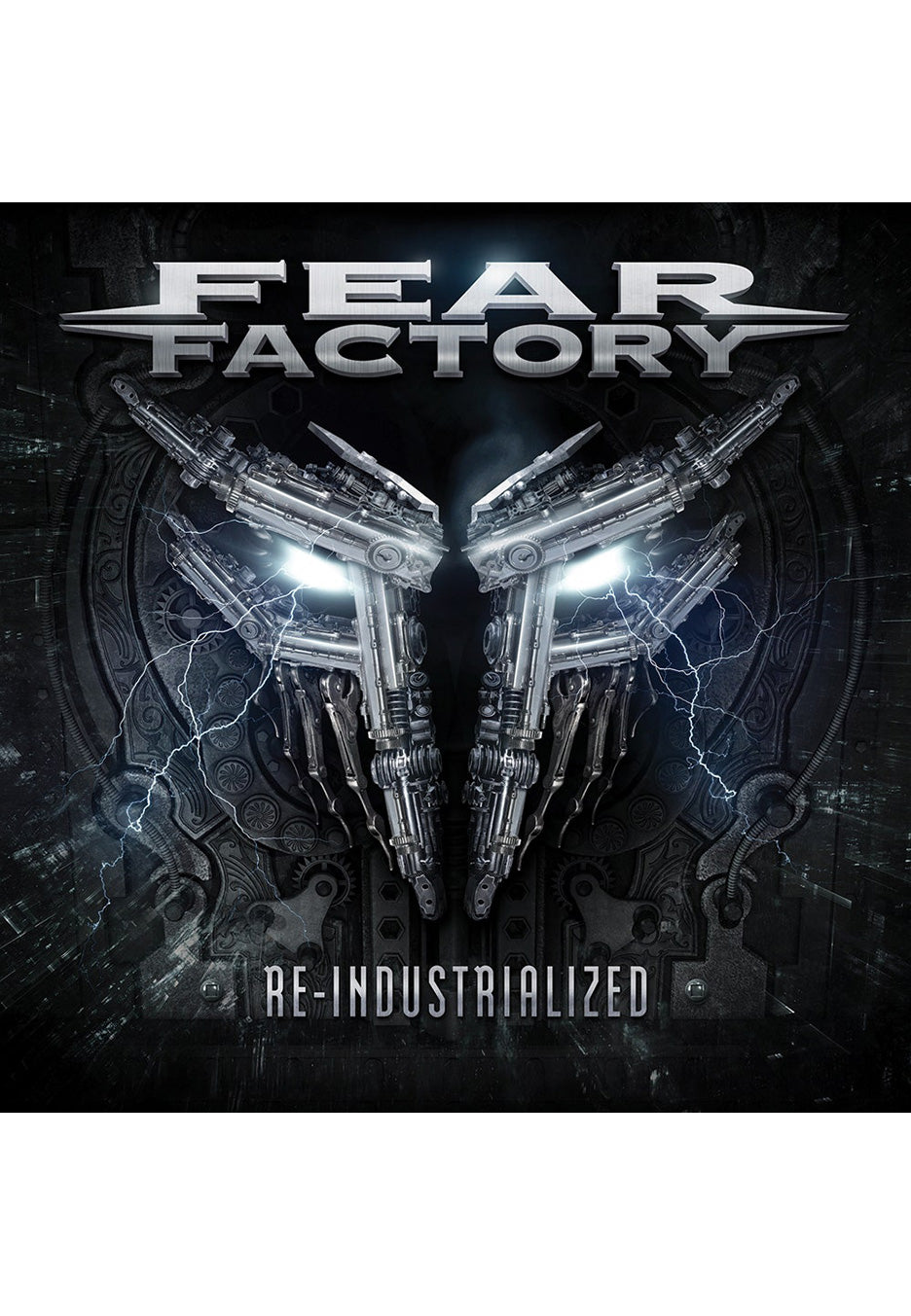 Fear Factory - Re-Industrialized Ltd. Clear/Black - Splattered 2 Vinyl | Neutral-Image