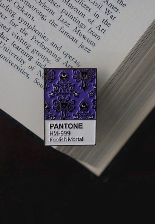 Lively Ghosts - Haunted Mansion Pantone - Pin | Neutral-Image