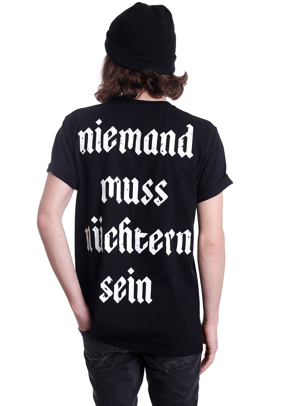 Feine Sahne Fischfilet - Niemand Muss Nüchtern Sein - T-Shirt | Men-Image