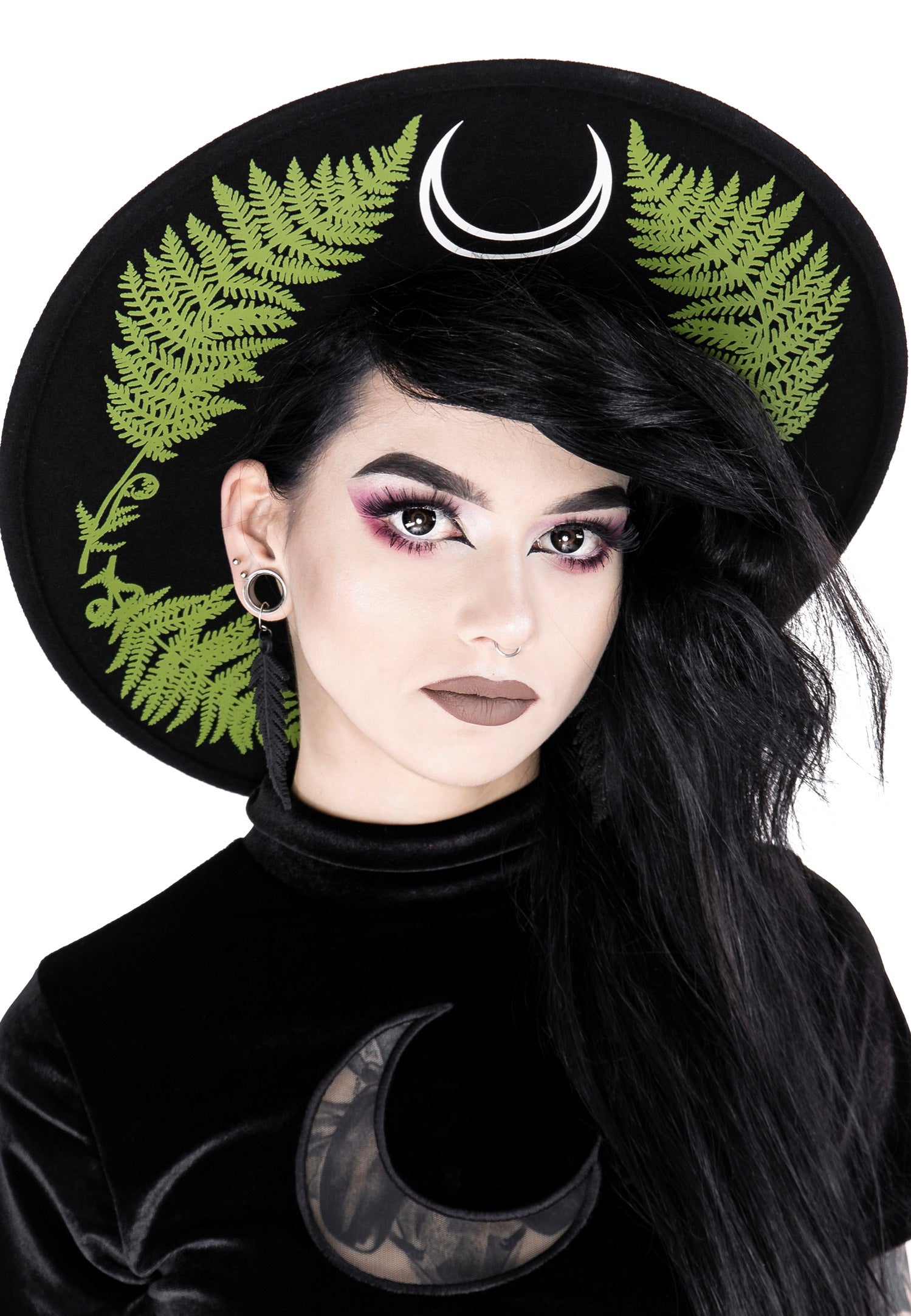 Restyle - Fern With Wide Brim Black - Hat | Neutral-Image