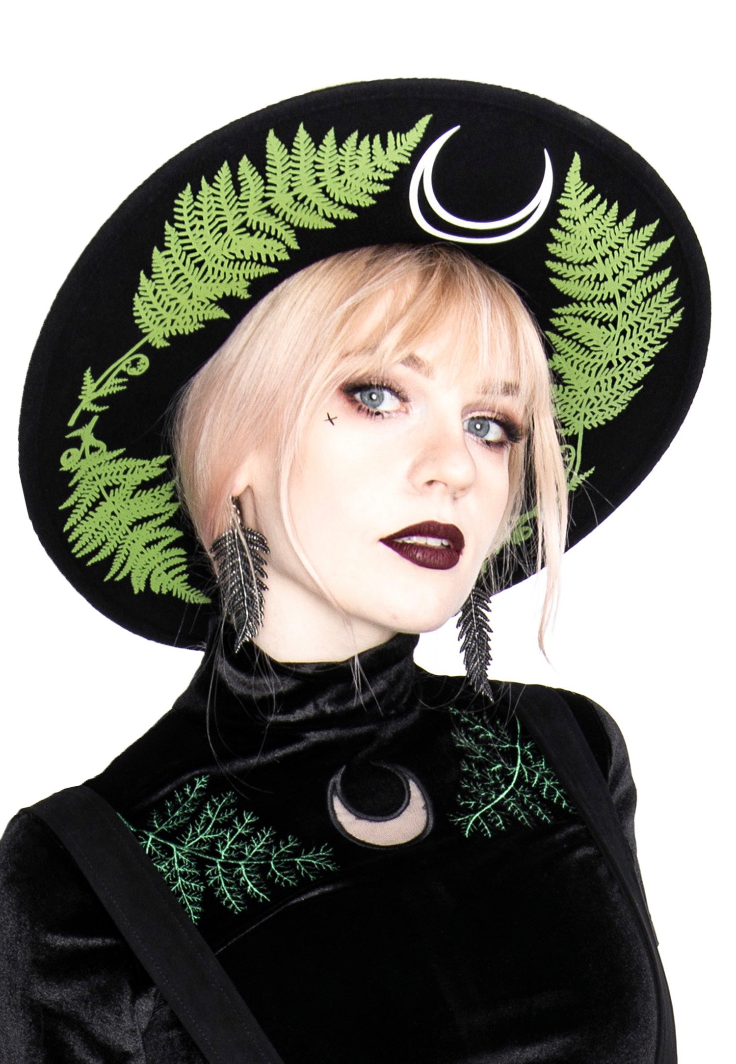 Restyle - Fern With Wide Brim Black - Hat | Neutral-Image