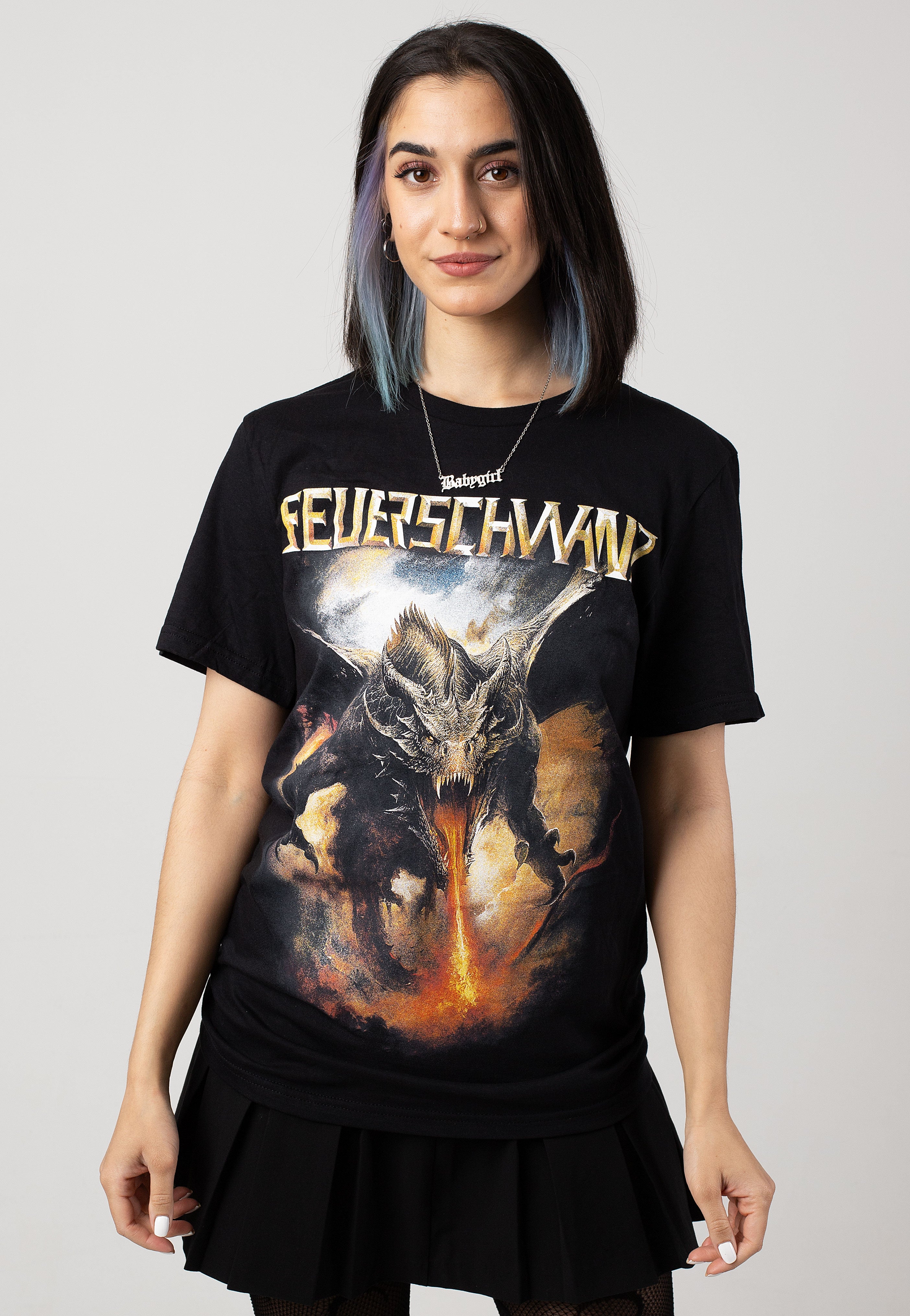 Feuerschwanz - Drache - T-Shirt | Women-Image