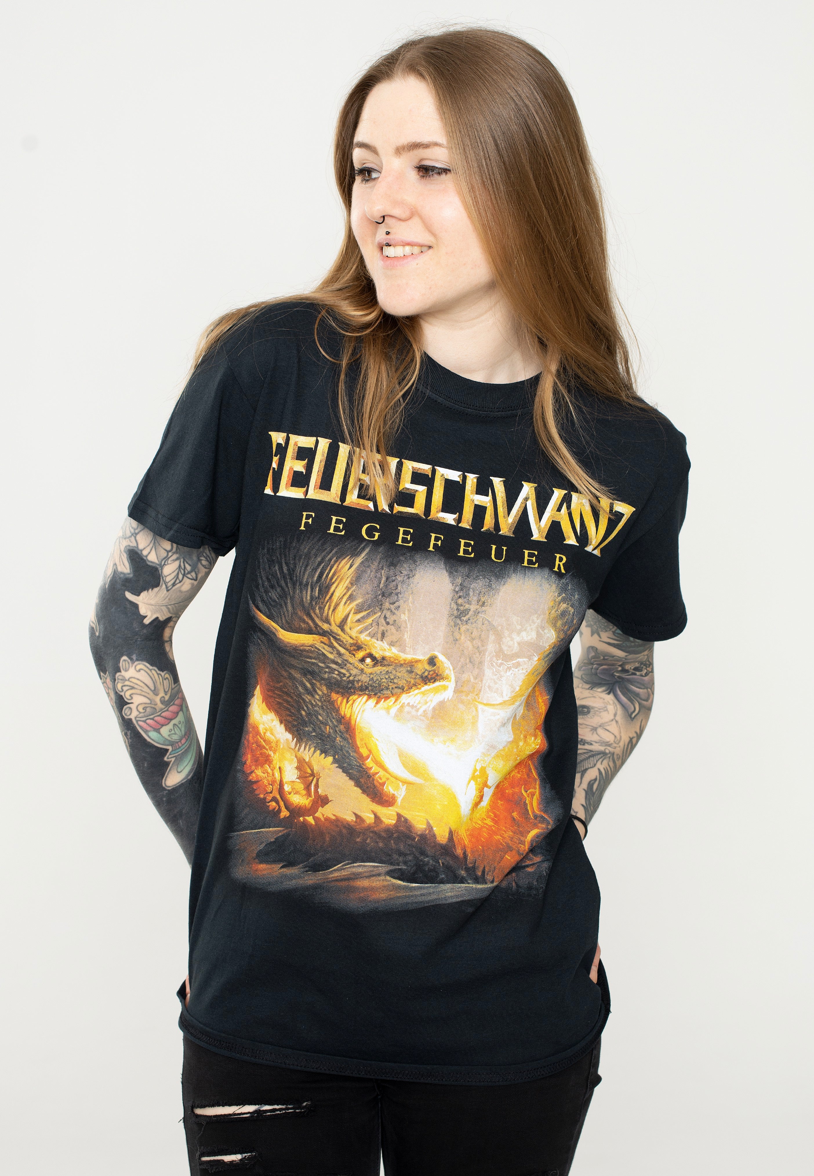 Feuerschwanz - Fegefeuer - T-Shirt | Women-Image