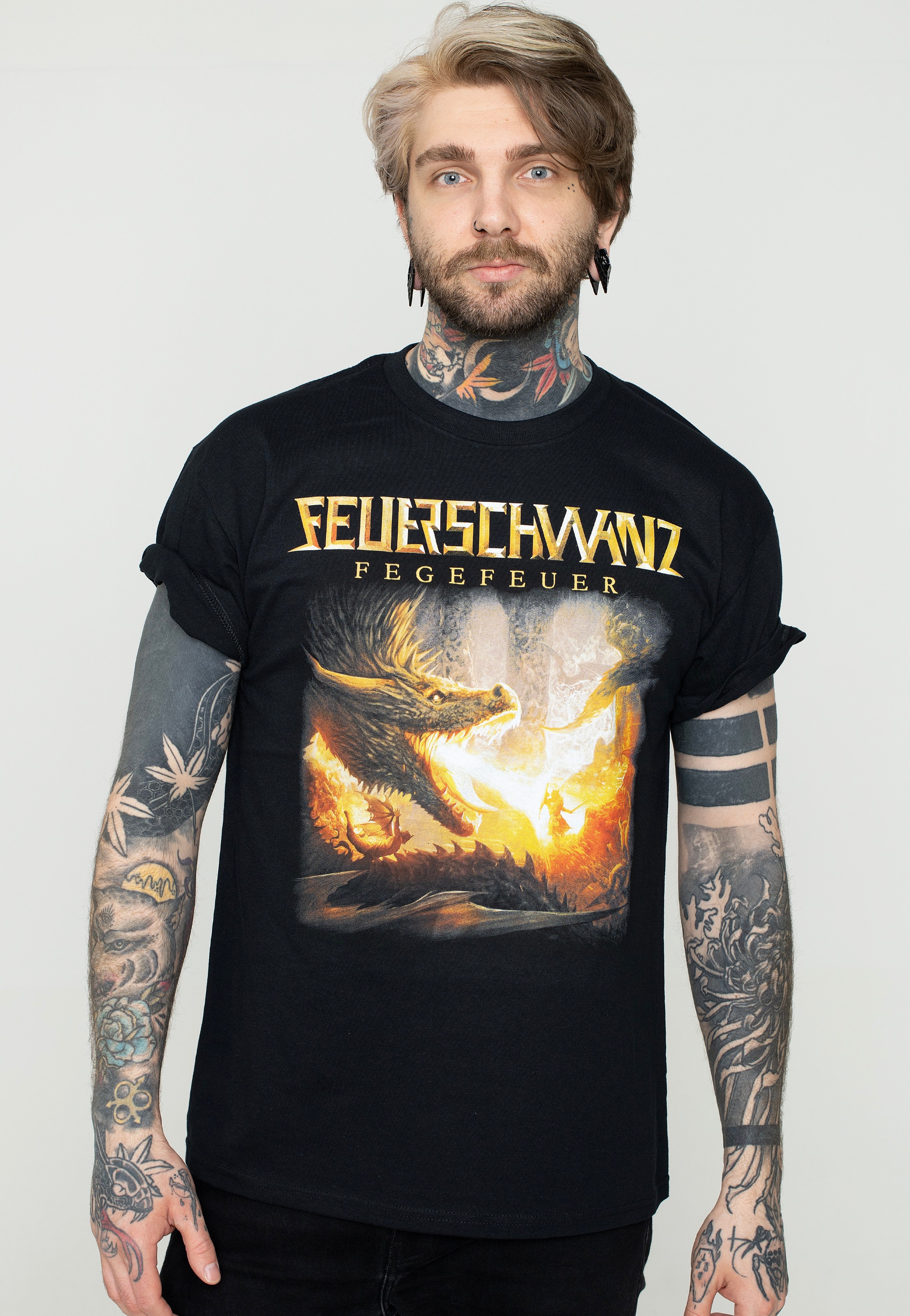 Feuerschwanz - Fegefeuer - T-Shirt | Men-Image