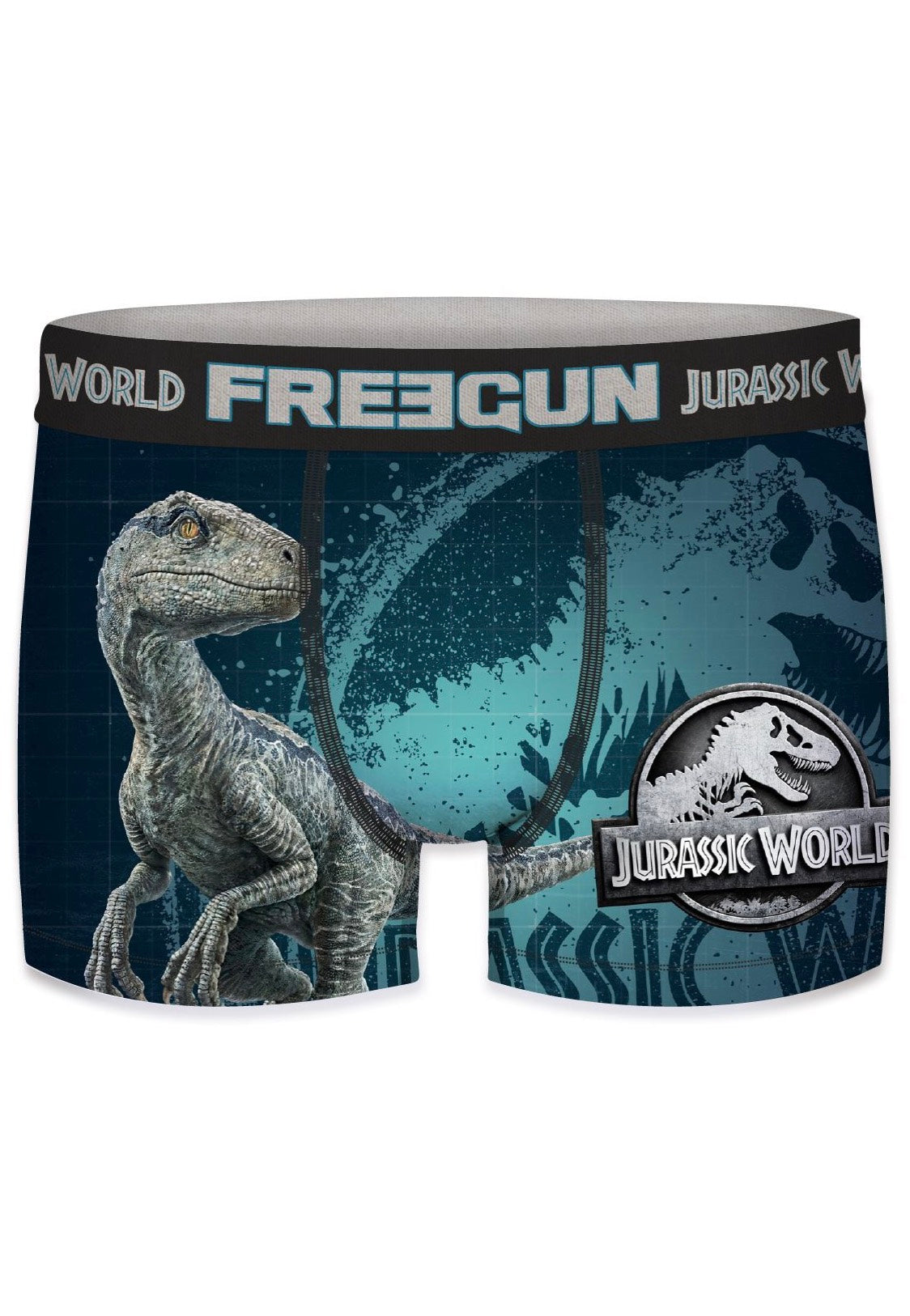 Jurassic World - Velociraptor Blue Freegun - Boxershorts | Men-Image