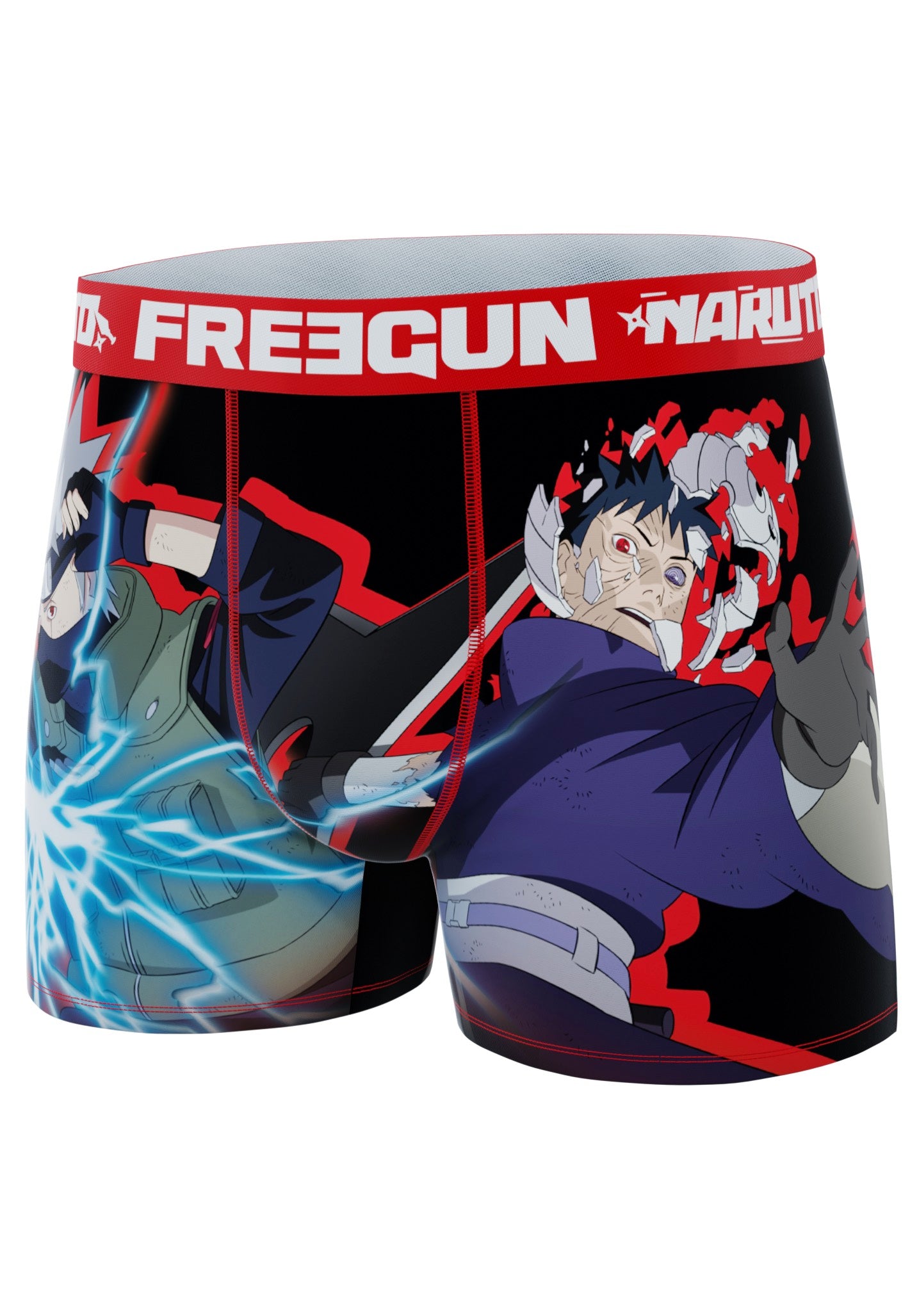 Naruto - Kakashi & Obito Freegun - Boxershorts | Men-Image