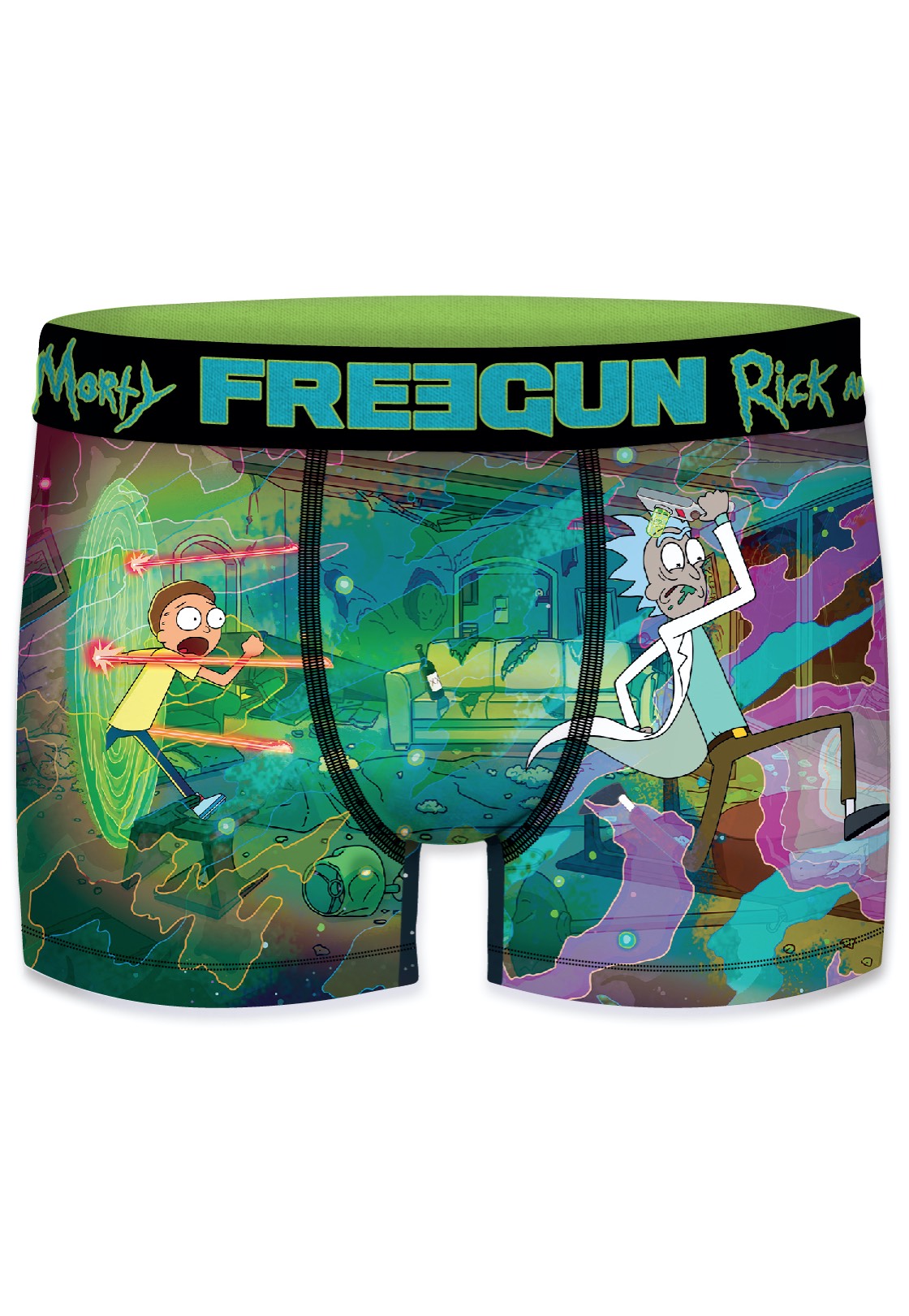 Rick And Morty - Universe Freegun - Boxershorts | Men-Image