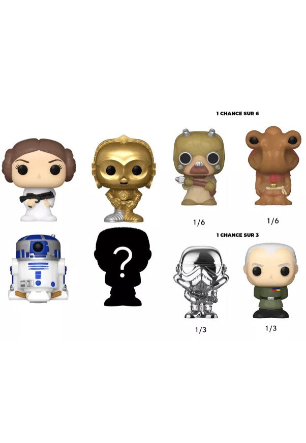 Star Wars - Leia Bitty POP! 4PK - Funko Pop | Neutral-Image