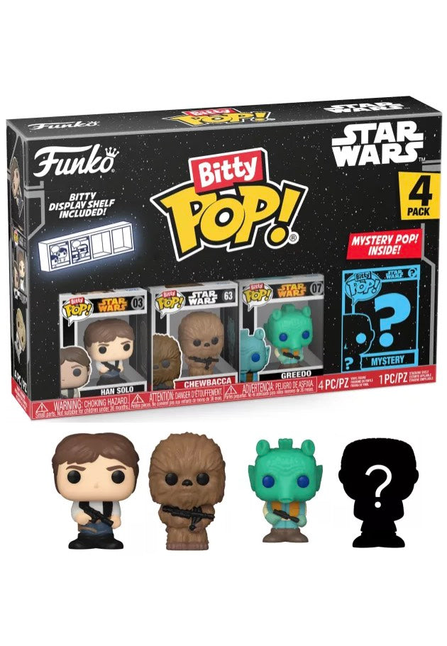 Star Wars - Han Solo Bitty POP! 4PK - Funko Pop | Neutral-Image