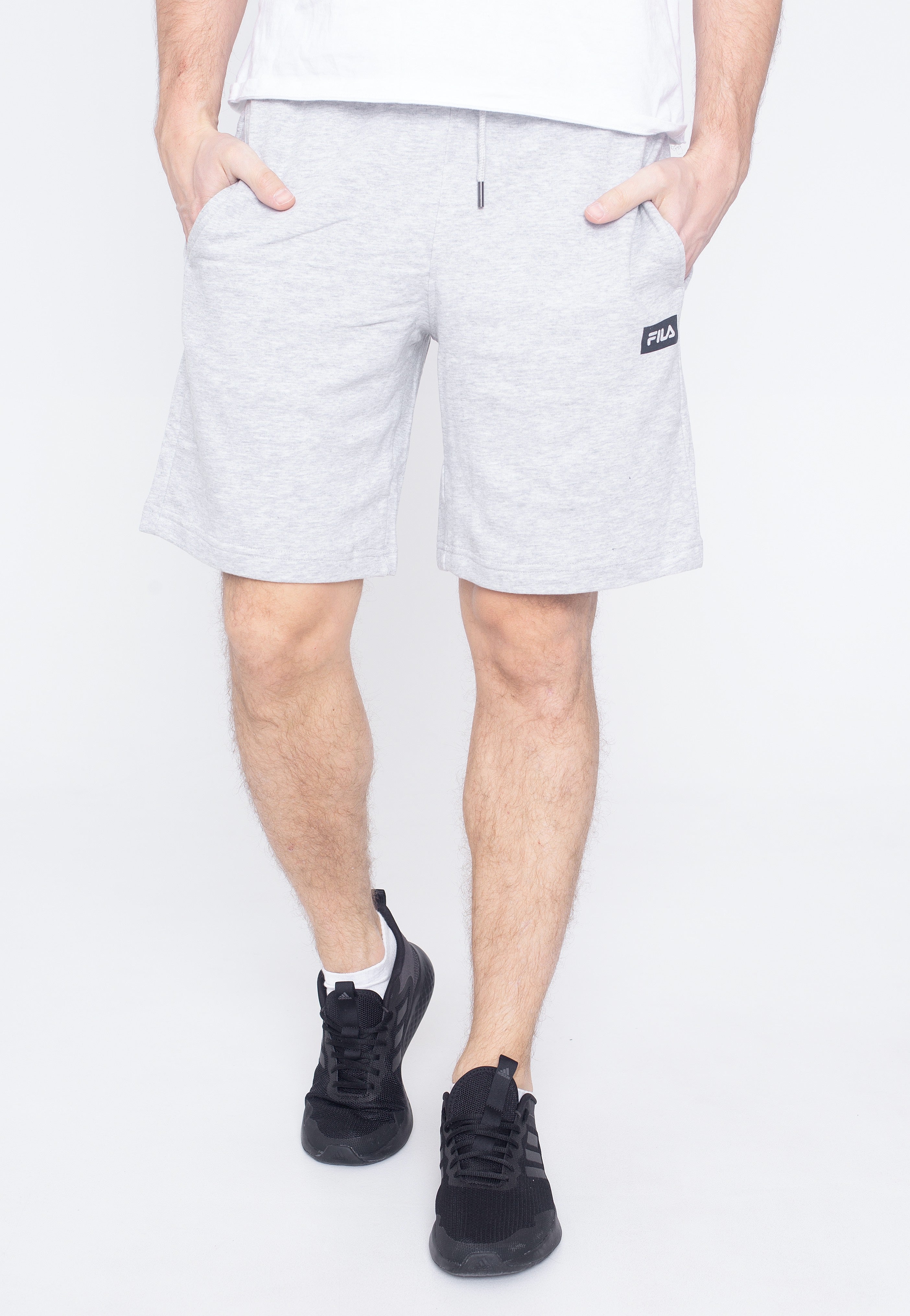 Fila - Bültow Light Grey Melange - Shorts | Men-Image