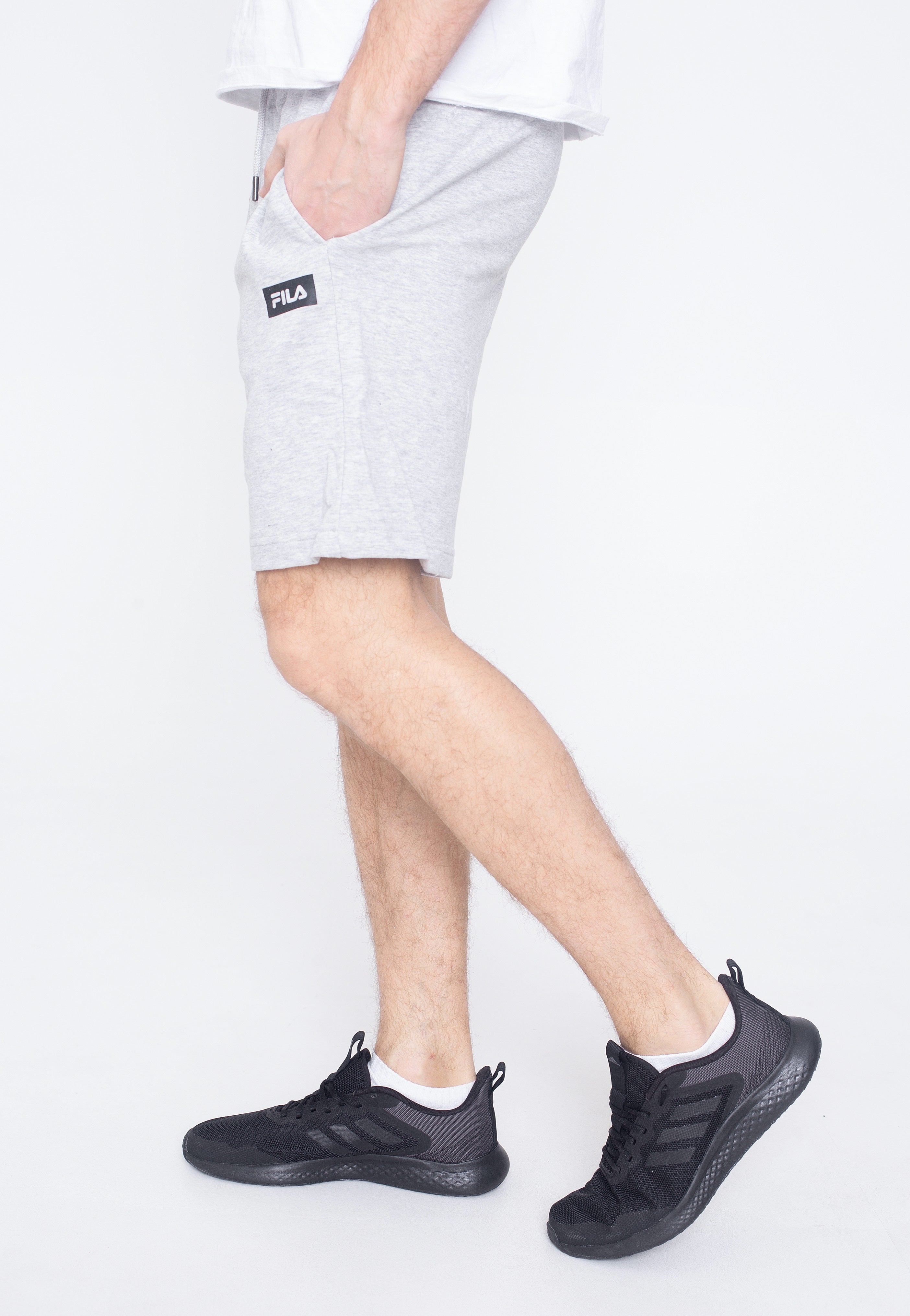 Fila - Bültow Light Grey Melange - Shorts | Men-Image