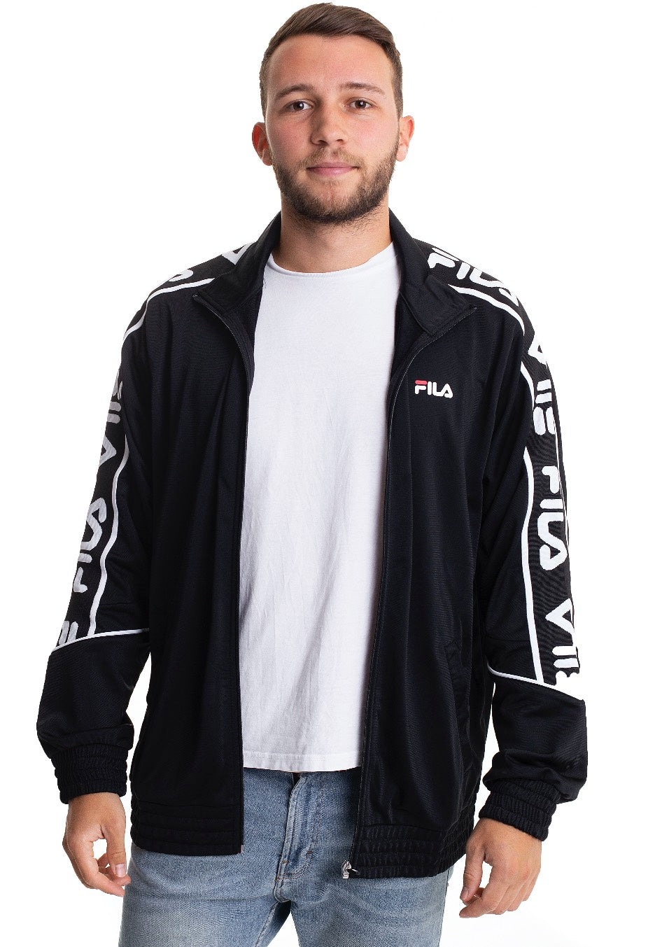 Fila - Ted Track Black - Track Jacket | Men-Image