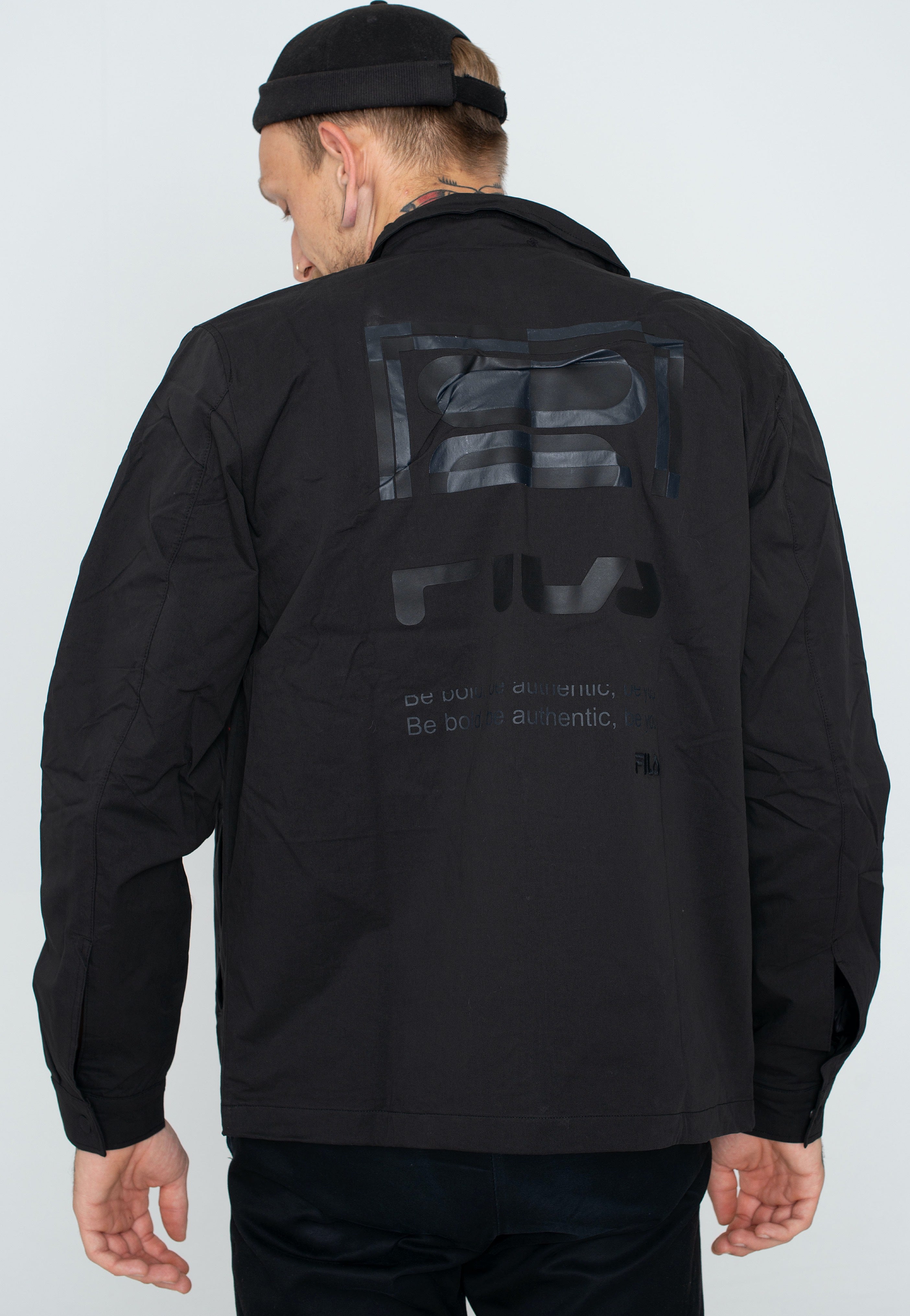 Fila - Termoli Coach Moonless Night - Jacket | Men-Image