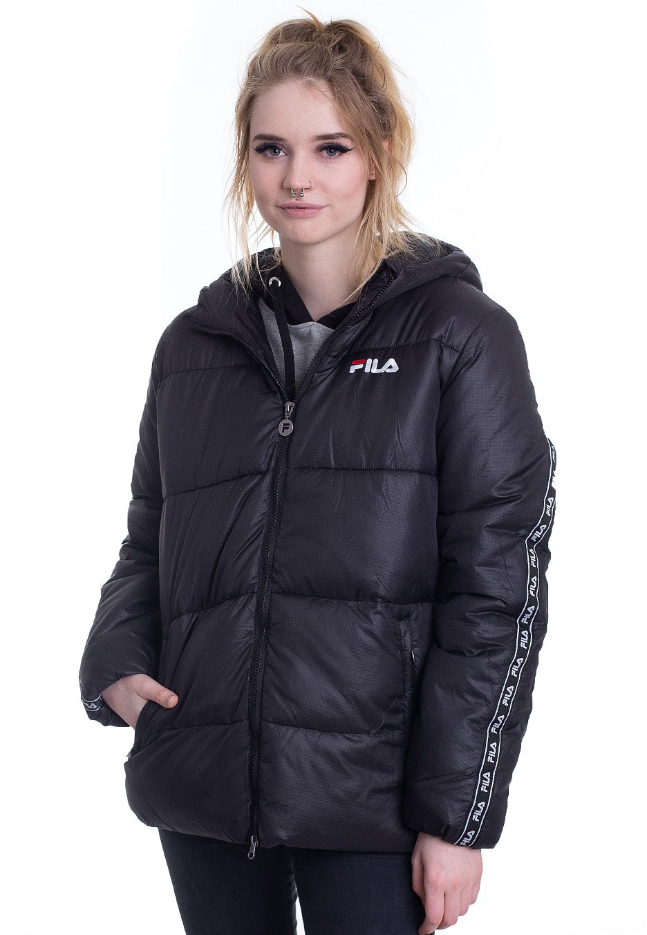 Fila - Urban Line Shigemi Padded Black - Jacket | Women-Image