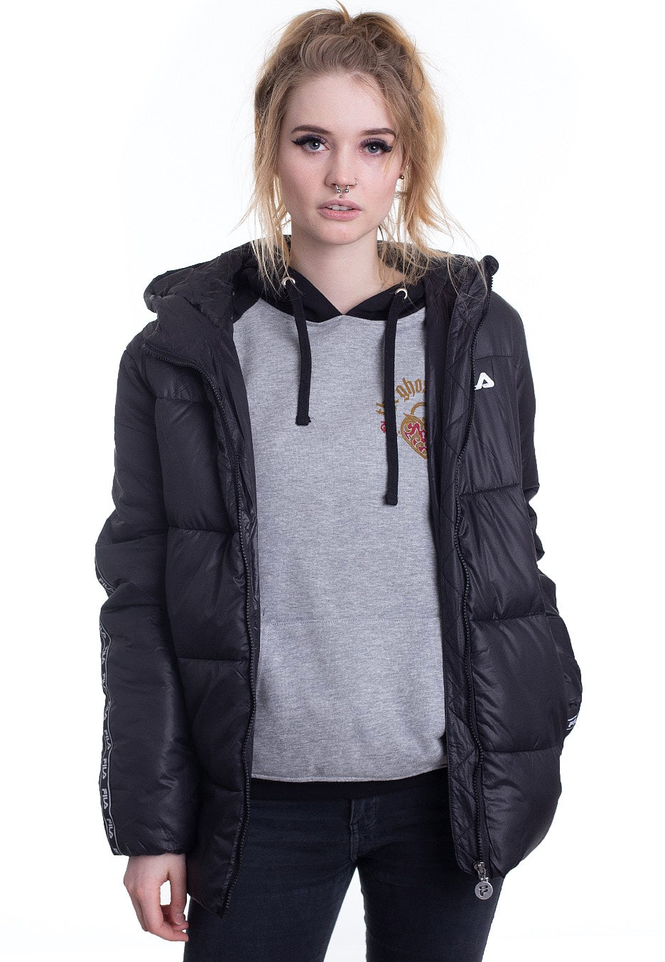 Fila - Urban Line Shigemi Padded Black - Jacket | Women-Image