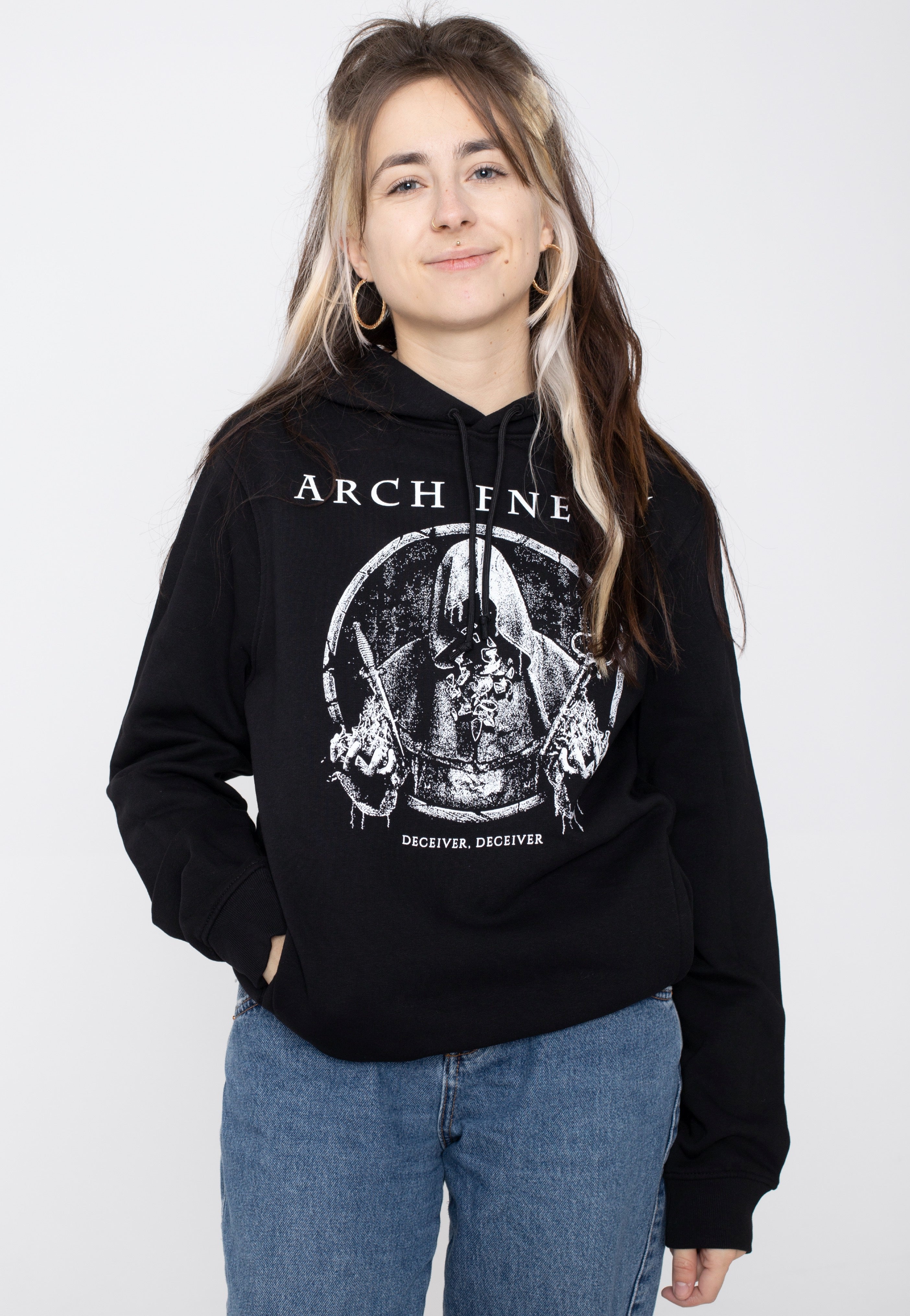 Arch Enemy - Deceiver Key and Dagger - Hoodie | Women-Image