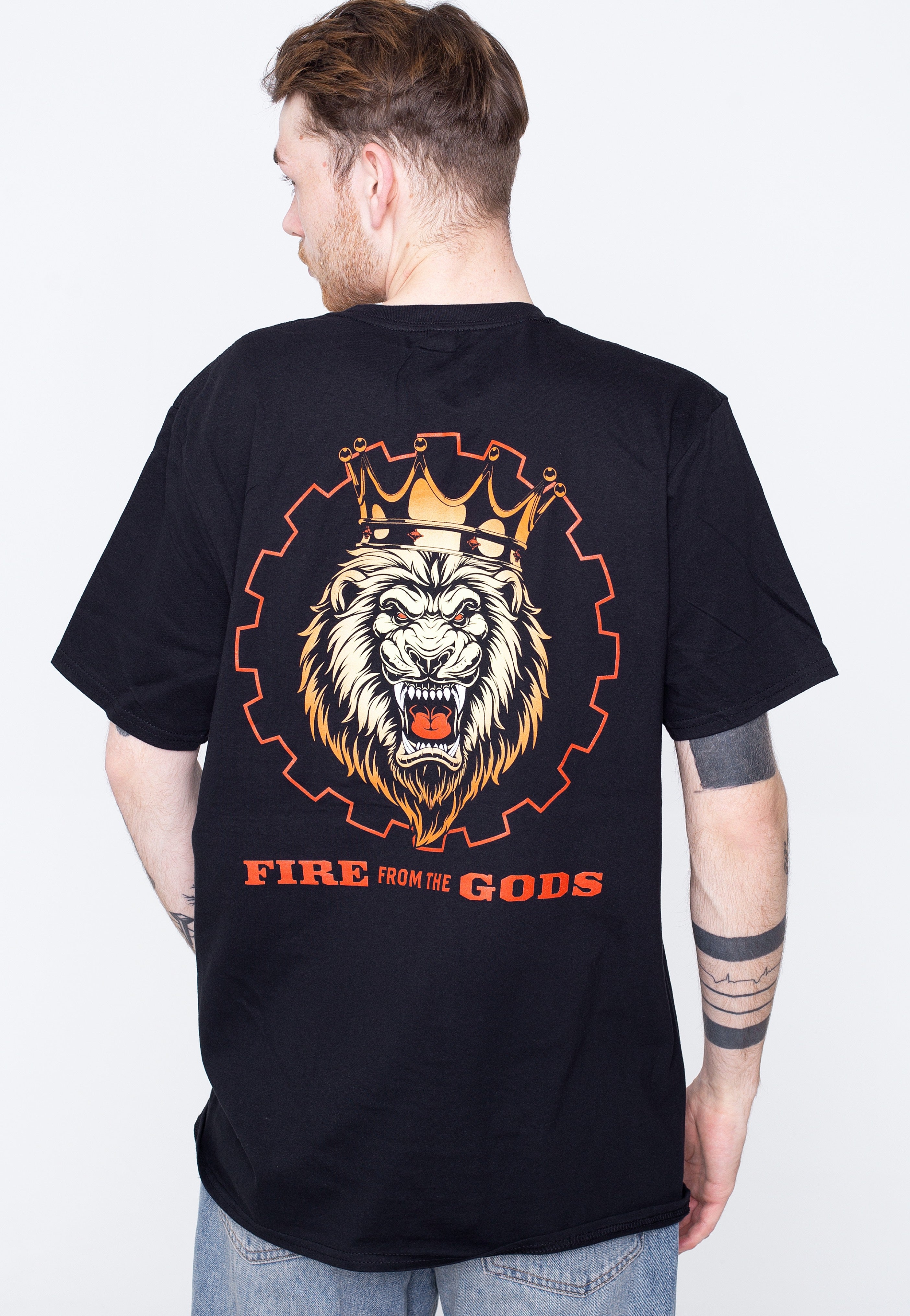 Fire From The Gods - Lion - T-Shirt | Men-Image