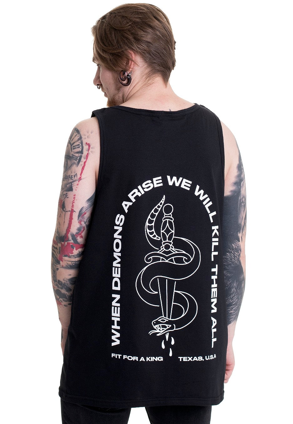 Fit For A King - Snake Dagger - Tank | Men-Image