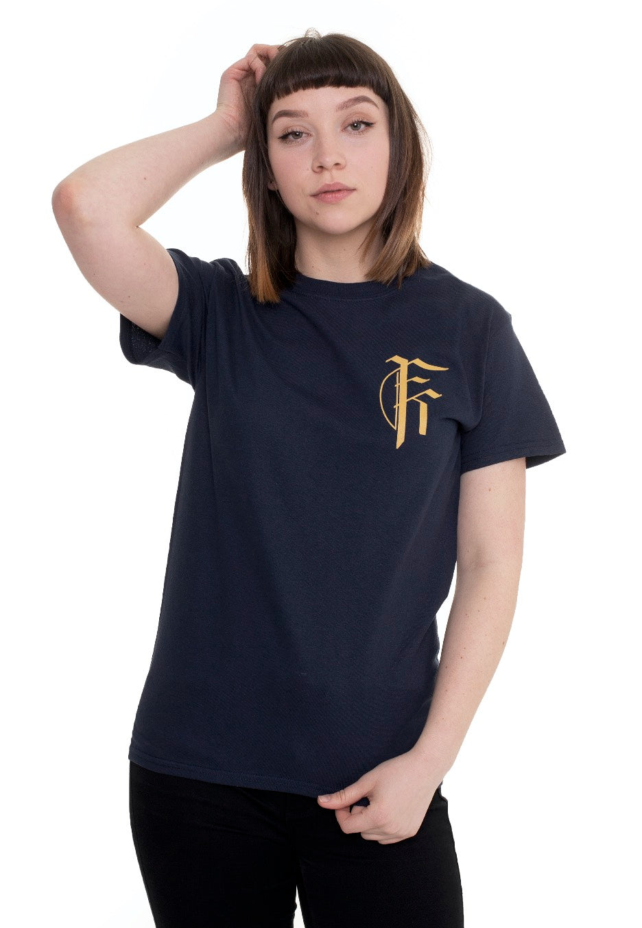 Fit For A King - Star Navy - T-Shirt | Women-Image