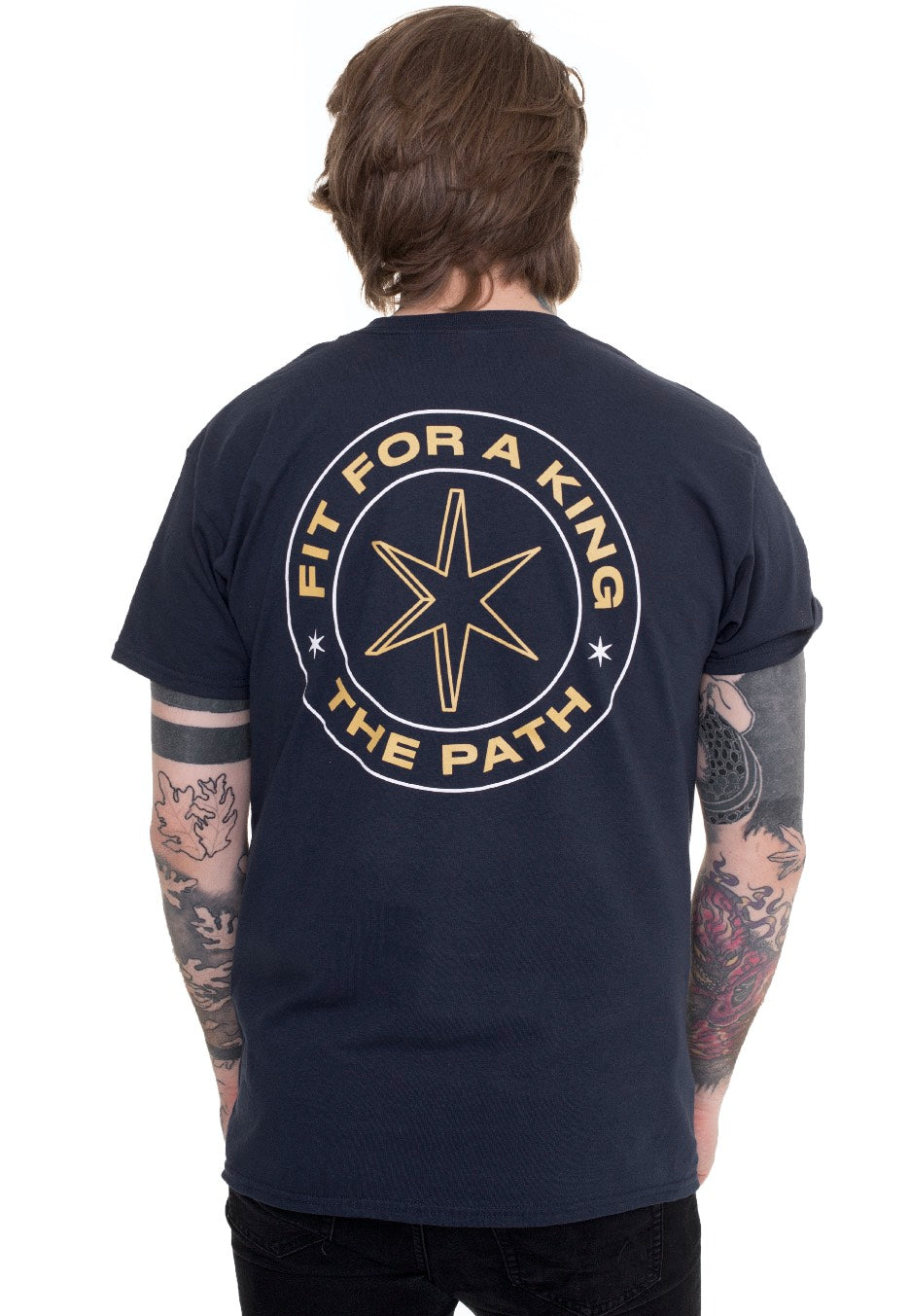 Fit For A King - Star Navy - T-Shirt | Men-Image