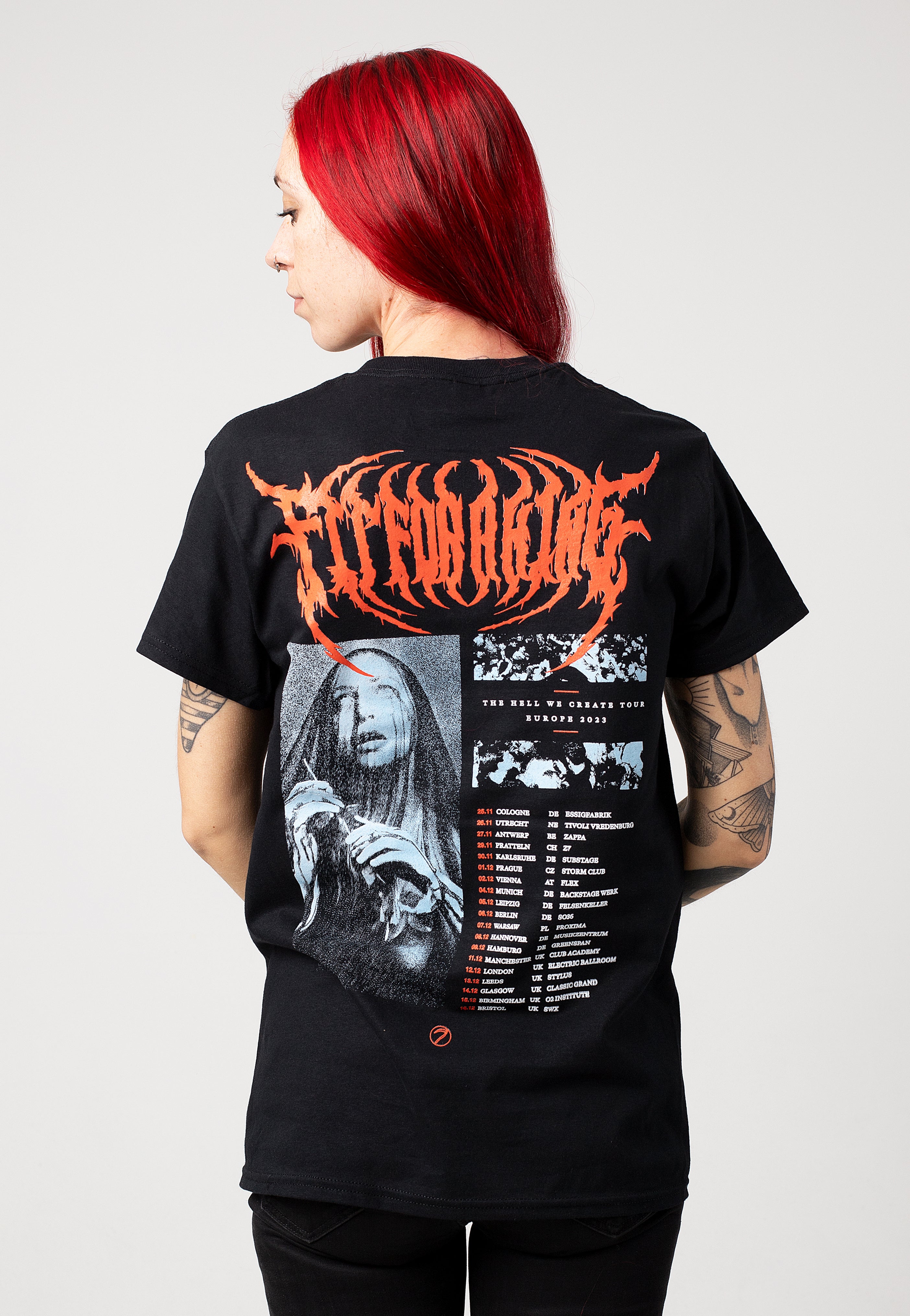 Fit For A King - The Hell We Create Tour 2023 - T-Shirt | Women-Image