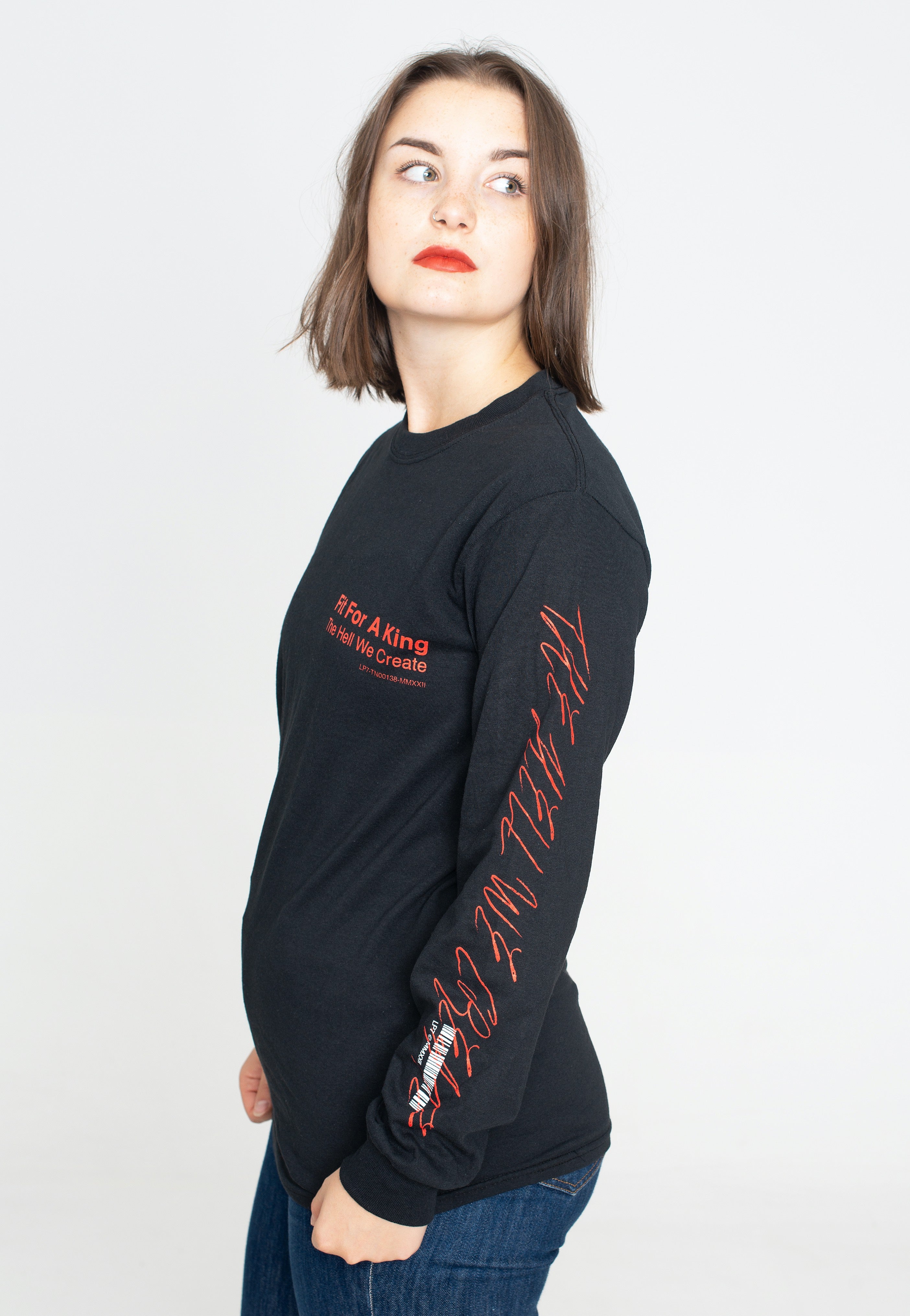 Fit For A King - THWC Cover - Longsleeve | Women-Image