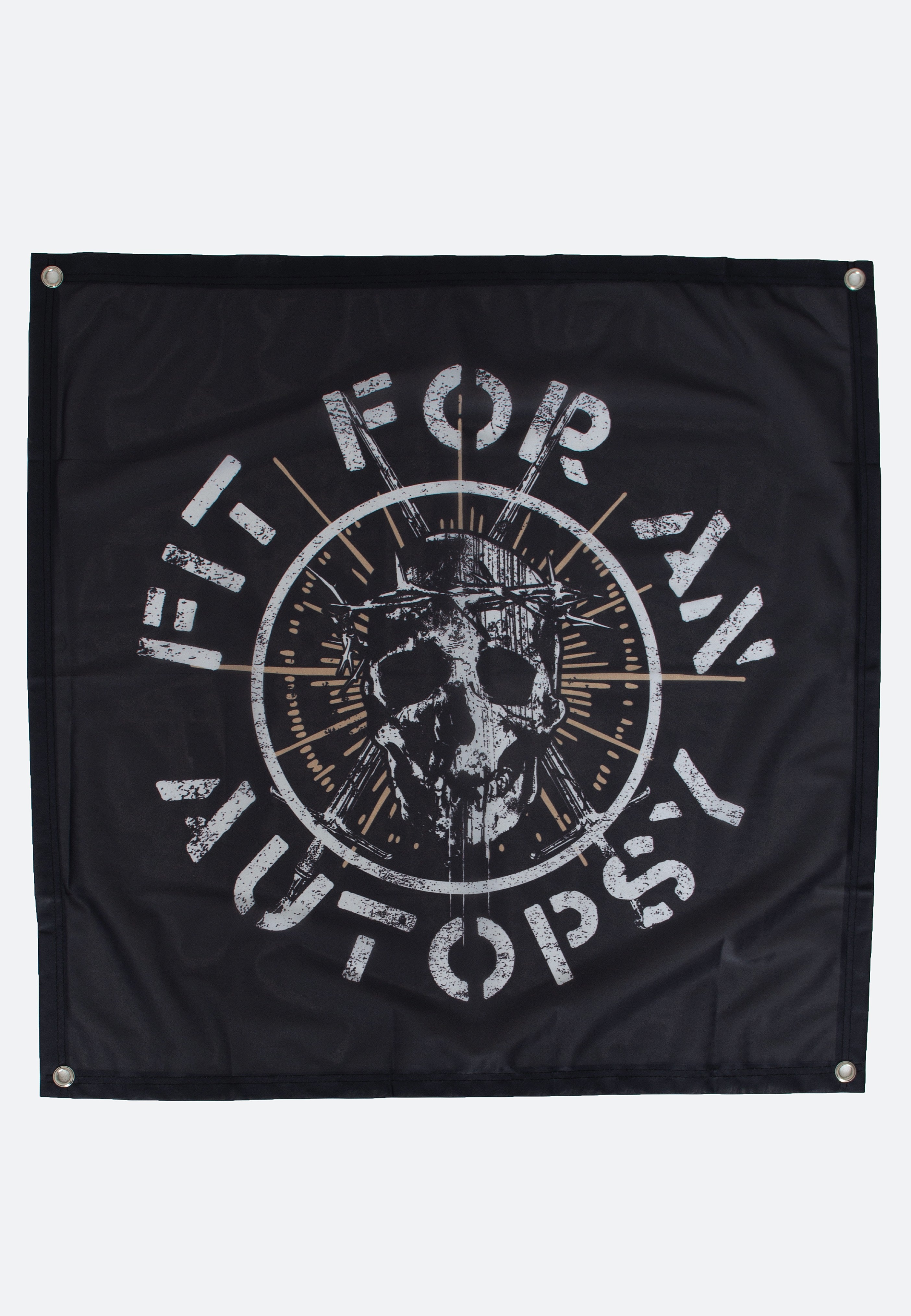 Fit For An Autopsy - Circle Skull - Flag | Neutral-Image