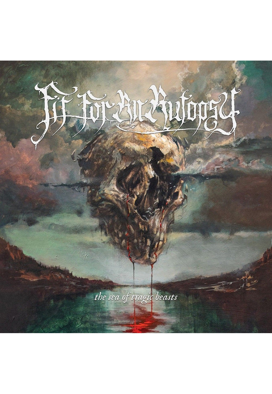 Fit For An Autopsy - The Sea Of Tragic Beasts Mint/Pink/Black - Splattered Vinyl | Neutral-Image