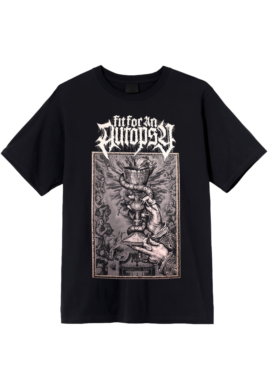 Fit For An Autopsy - Hand Cvlt - T-Shirt | Neutral-Image