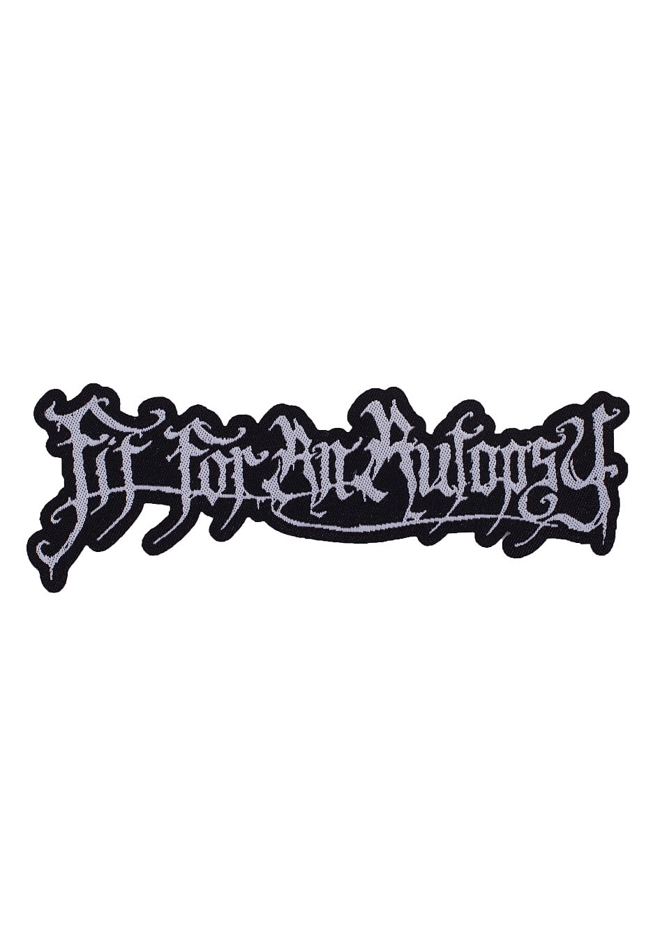 Fit For An Autopsy - Logo Die Cut - Patch | Neutral-Image