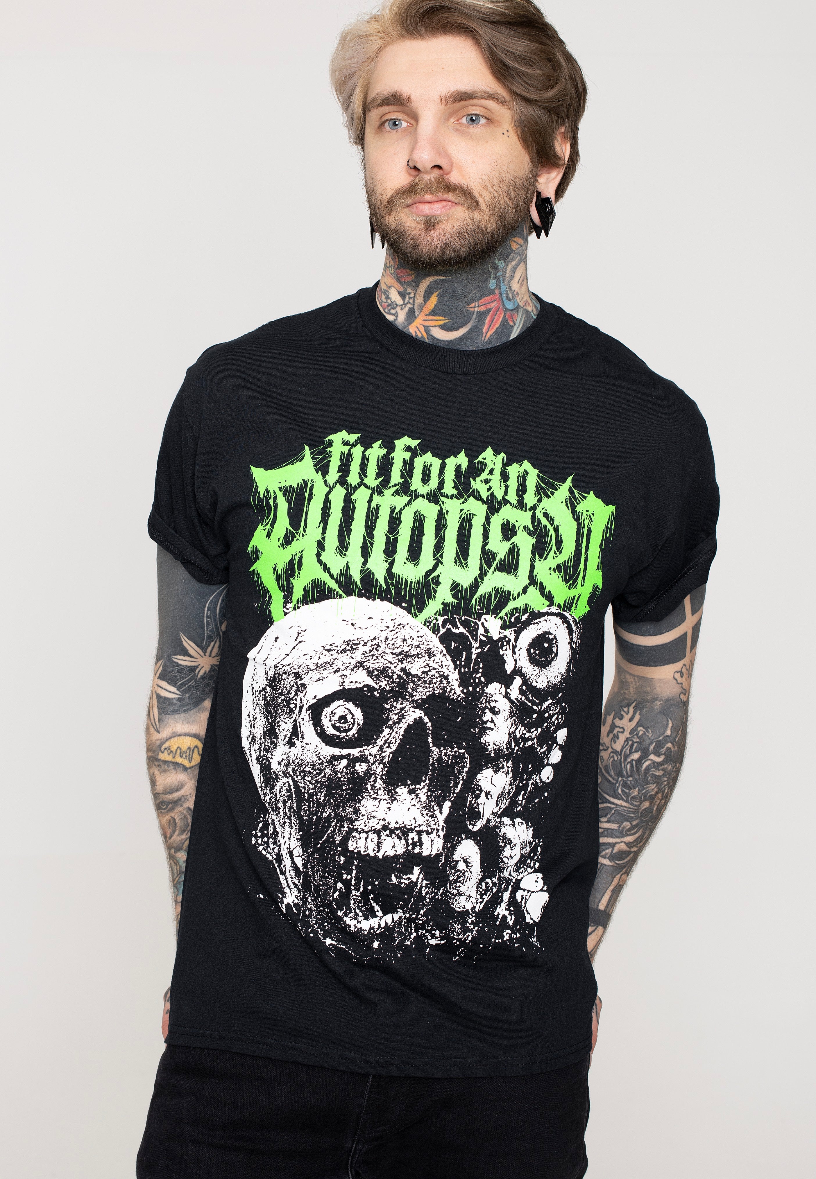 Fit For An Autopsy - Screaming Skull - T-Shirt | Men-Image