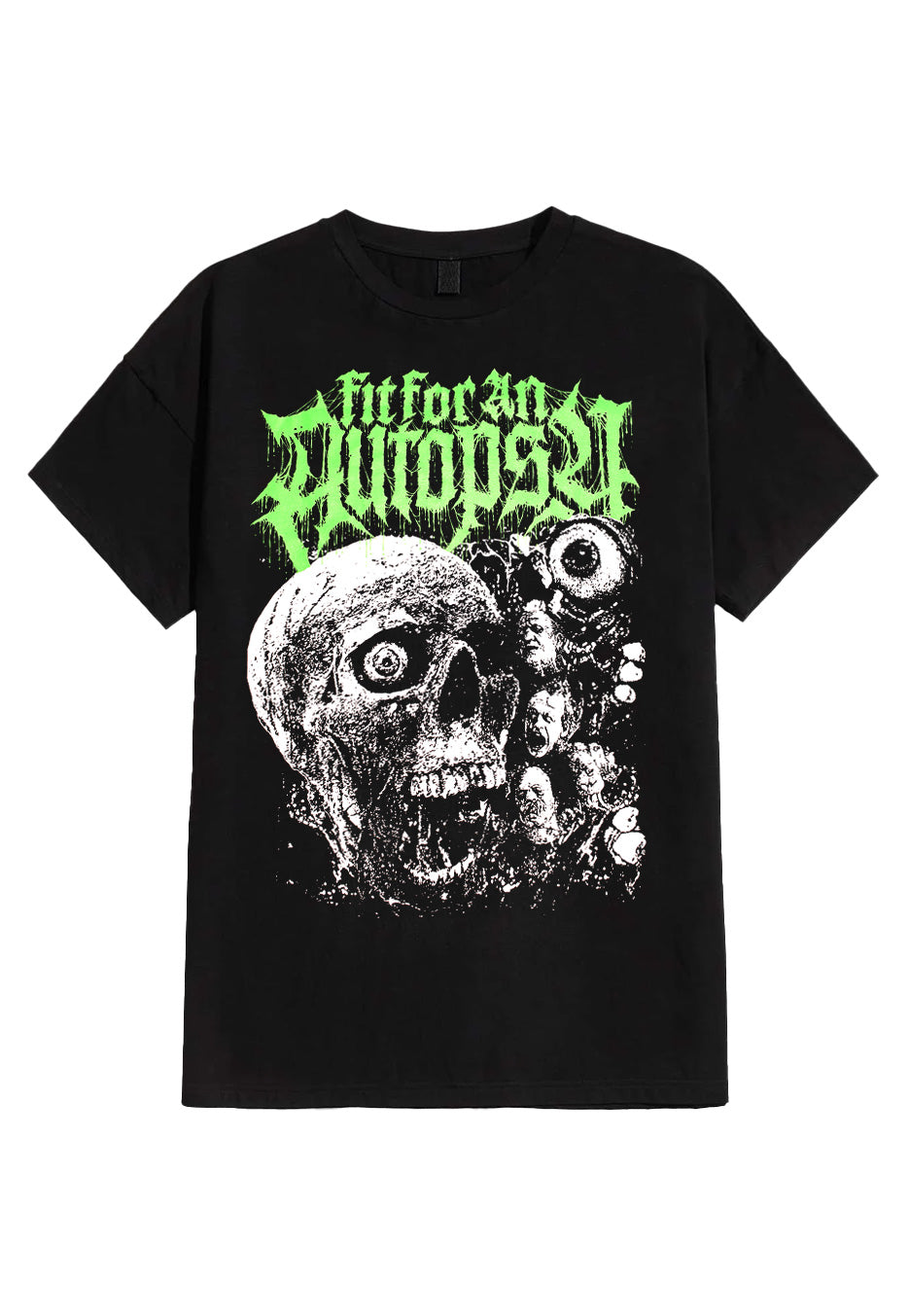 Fit For An Autopsy - Screaming Skull - T-Shirt | Neutral-Image