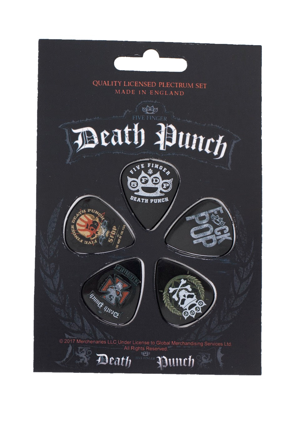 Five Finger Death Punch - 5FDP - Plectrum | Neutral-Image