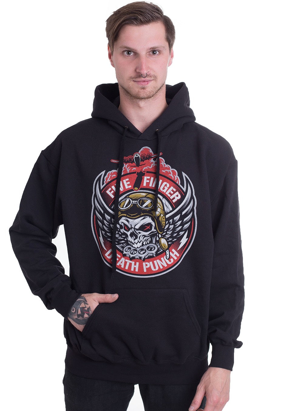 Five Finger Death Punch - Bomber Patch - Hoodie | Men-Image