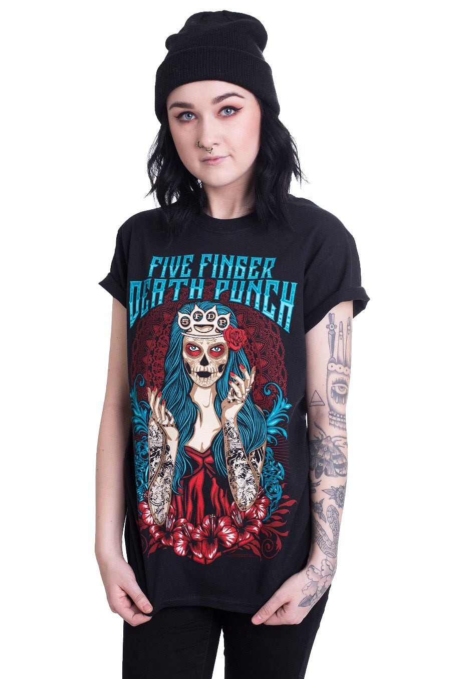 Five Finger Death Punch - Lady Muerta - T-Shirt | Women-Image