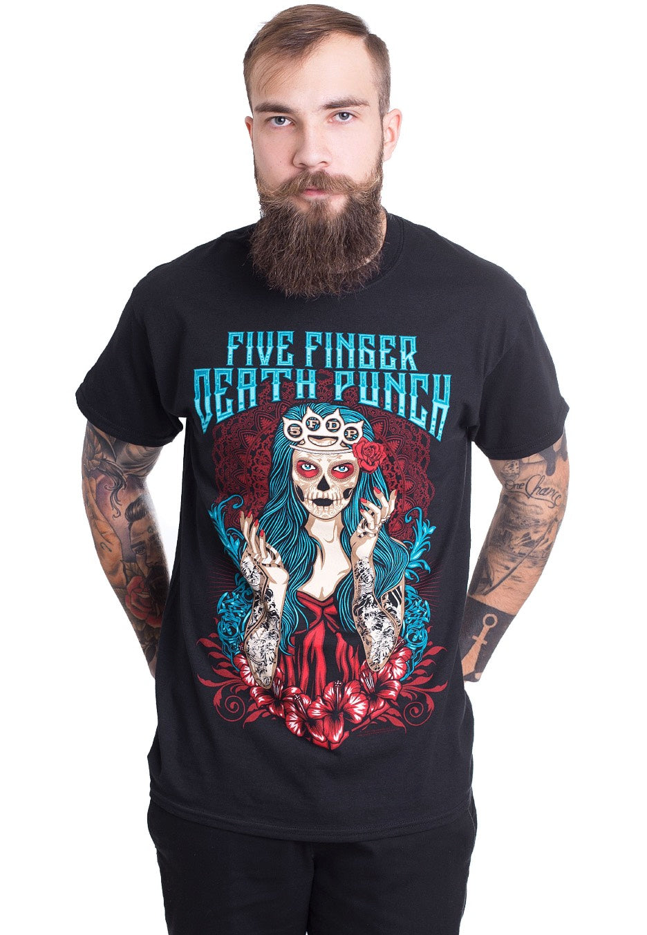 Five Finger Death Punch - Lady Muerta - T-Shirt | Men-Image