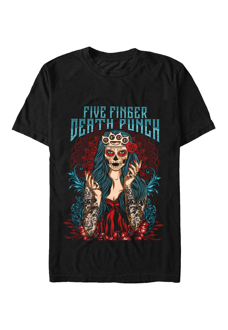 Five Finger Death Punch - Lady Muerta - T-Shirt | Neutral-Image